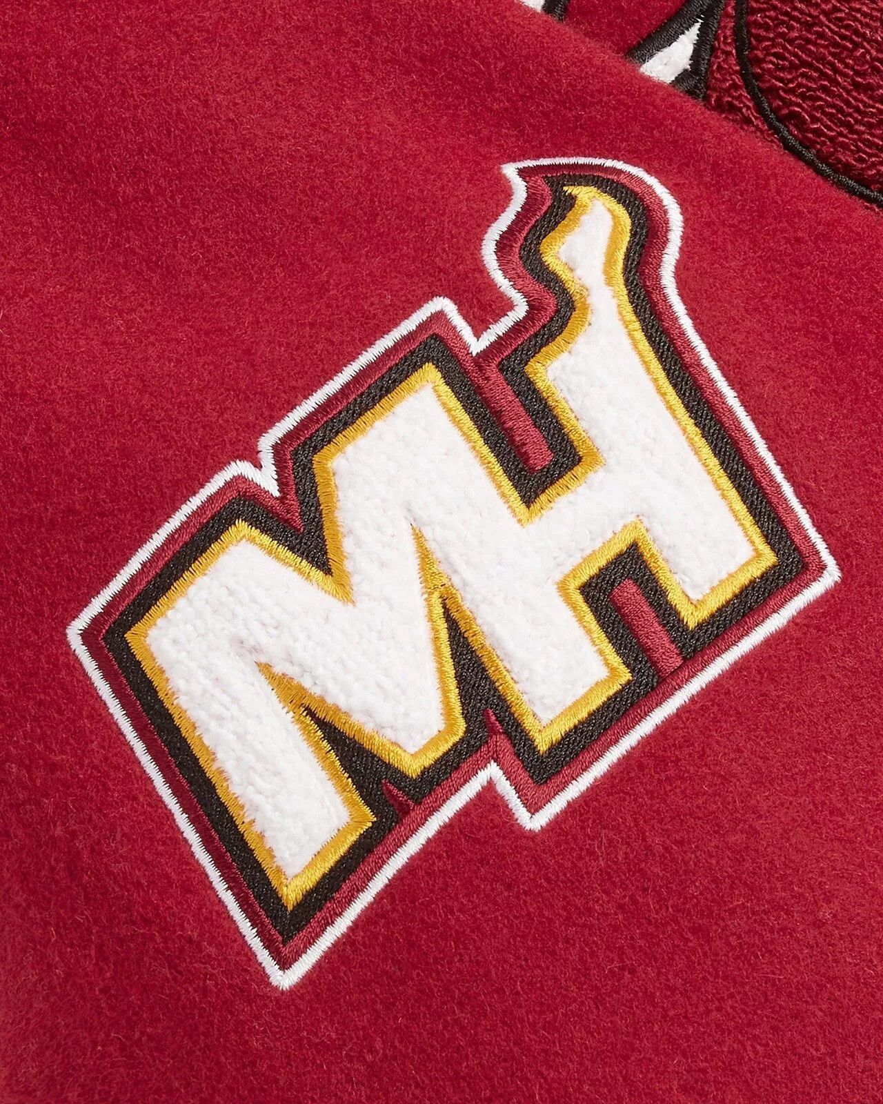 Drake × October's Very Own October’s Very Own x NBA Miami Heat Varsity Jacket - Medium Size US M / EU 48-50 / 2 - 12 Thumbnail
