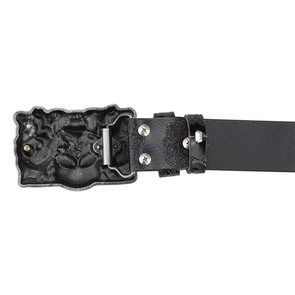 VIBE Vibe Vintage Belt Riveted Belts Menswear Accessories Size ONE SIZE - 2 Thumbnail