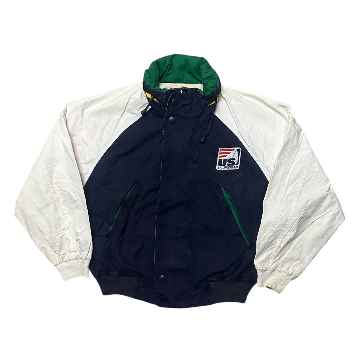 Nautica × Vintage Nautica US sailing team bomber jacket Size US M / EU 48-50 / 2 - 2 Thumbnail