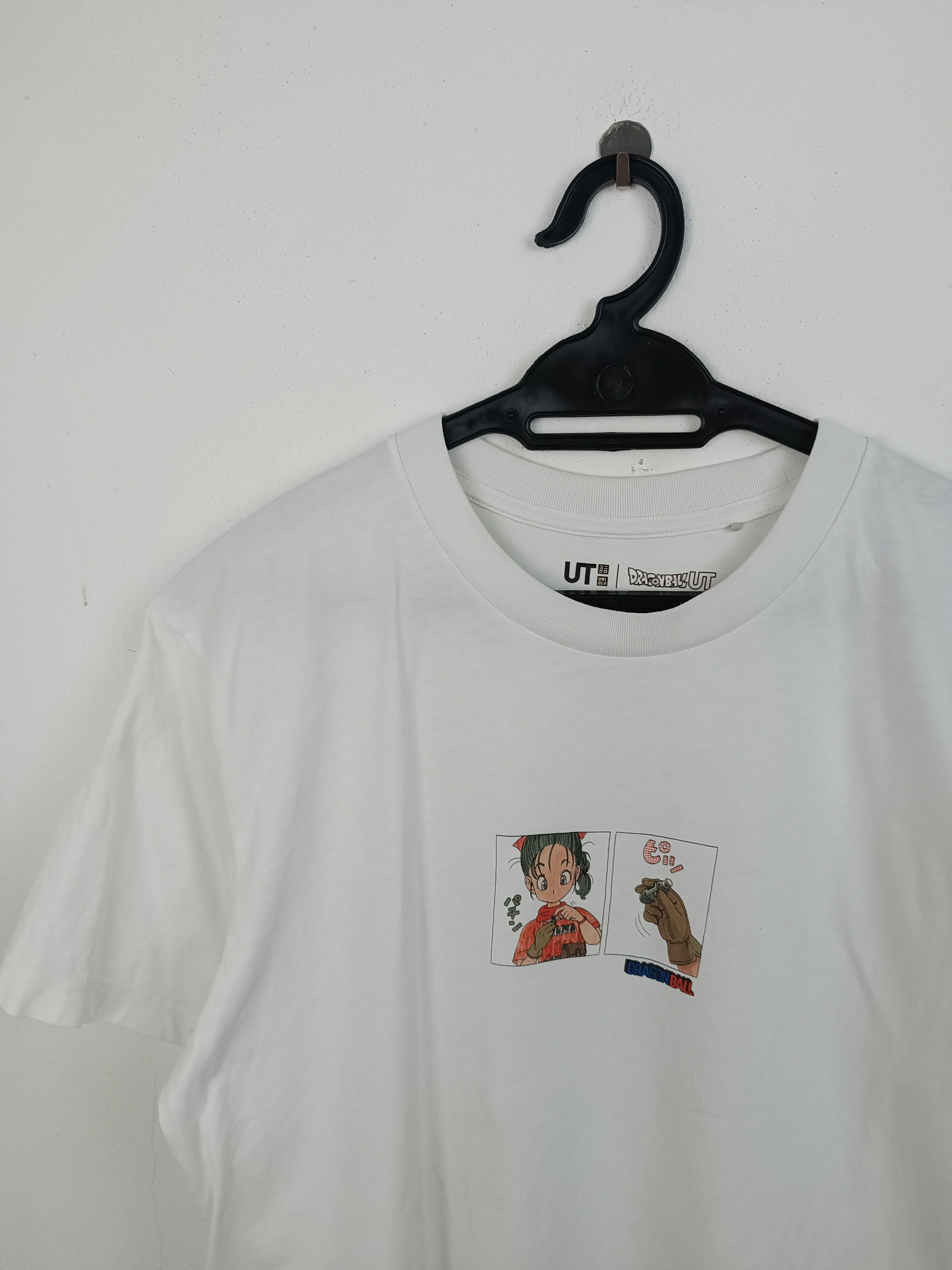 Anime VINTAGE DRAGON BALL GOKU BULMA ANIME TEE one piece bleach Size US M / EU 48-50 / 2 - 5 Thumbnail
