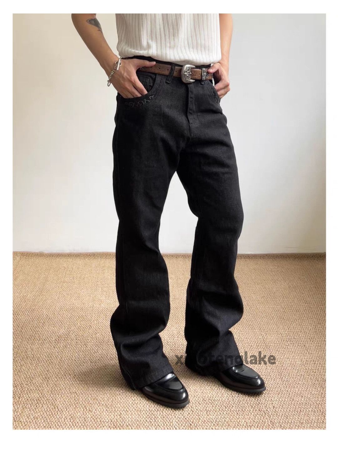 Jean xtl utility punk yuppie grunge festival bootcut jeans Size US 32 / EU 48 - 2 Thumbnail