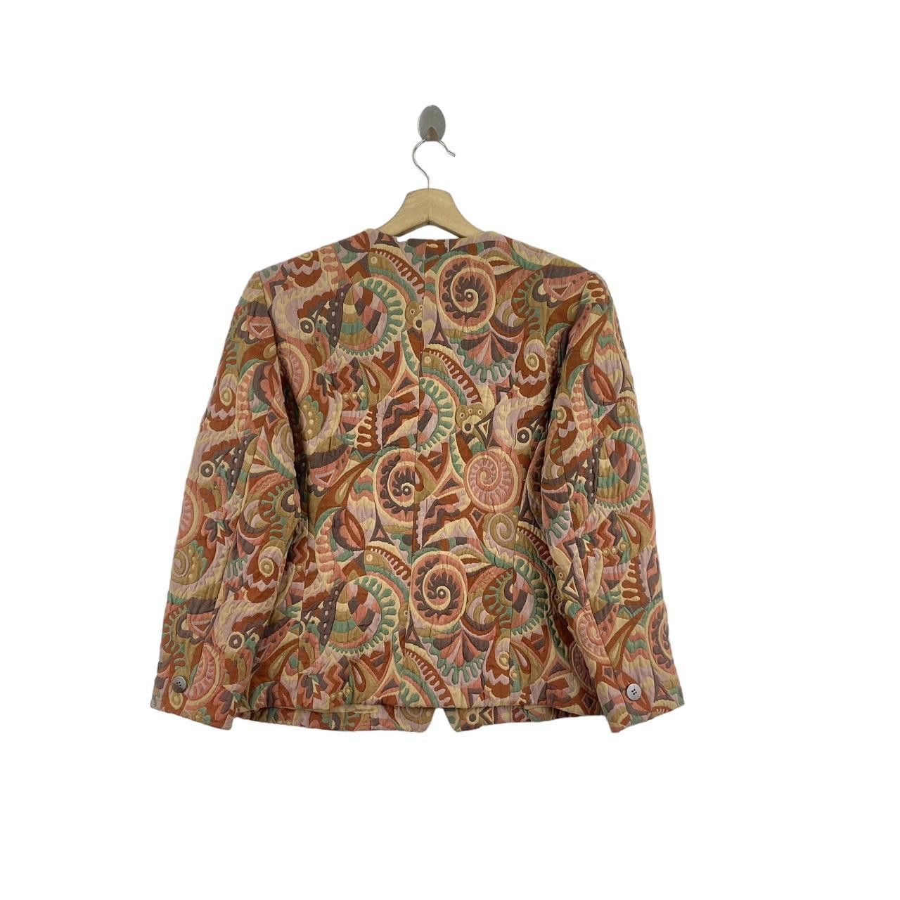 Other Vintage SONYA MILAN ITALY Designer Picasso Coat Jacket Size M / US 6-8 / IT 42-44 - 2 Thumbnail
