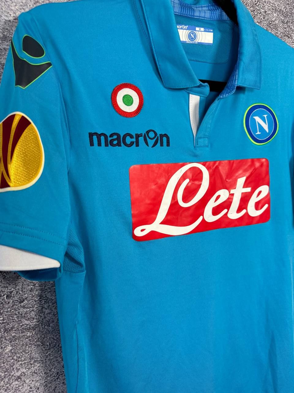 Macron × Vintage Vintage SSC Napoli 2014/15 Macron Soccer Jersey Size US M / EU 48-50 / 2 - 7 Thumbnail