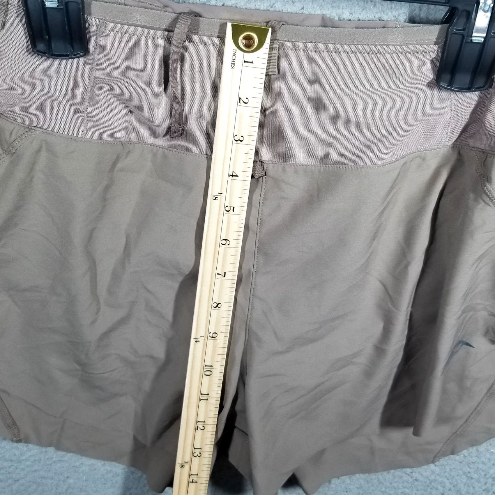 Nike Nike Trail Dri-FIT Running Shorts Brown Women Large HM0280-233 Size 36" / US 14 / IT 50 - 6 Thumbnail