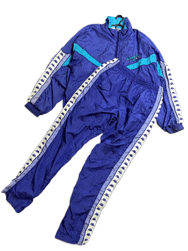 Kappa Vintage Kappa Blue Light Jacket and Pants Size XL Size US XL / EU 56 / 4 - 1 Thumbnail