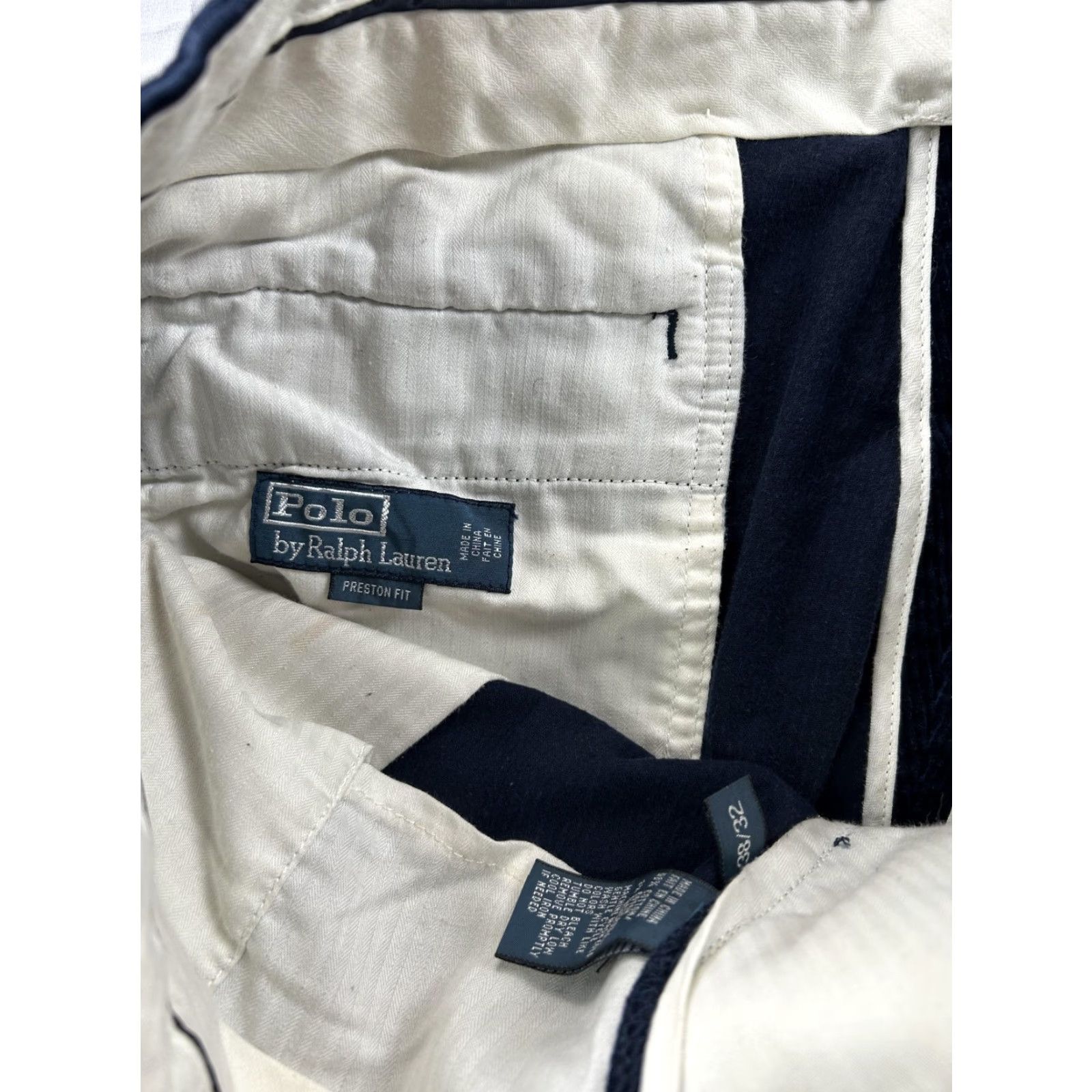Polo Ralph Lauren Polo Ralph Lauren Corduroy Pants Mens 39X32 Blue Preston Chino Size US L / EU 52-54 / 3 - 3 Thumbnail