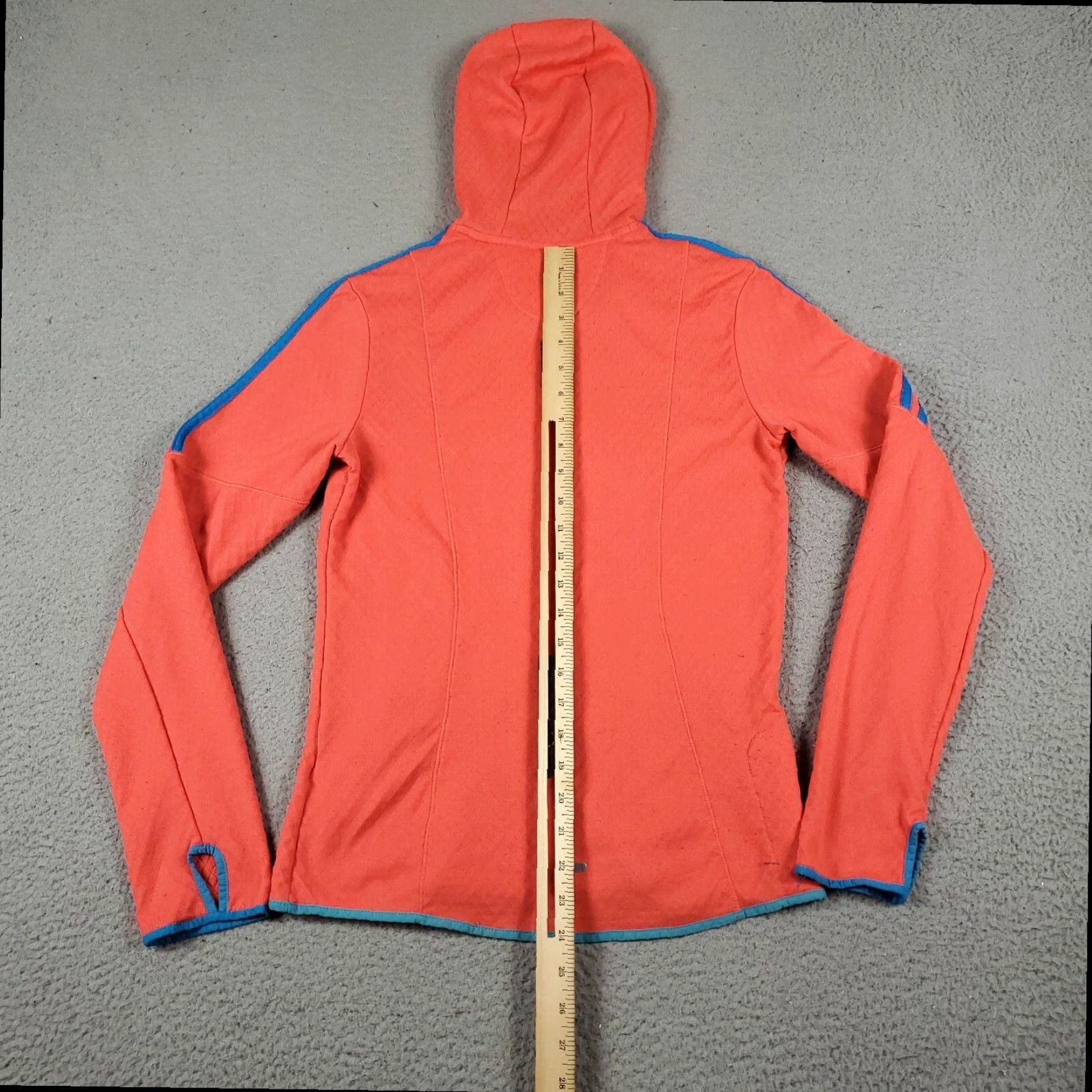 Adidas Adidas Ladies Womens Small Coral Sweater Pullover Hoodie Sweatshirt Size S / US 4 / IT 40 - 6 Thumbnail