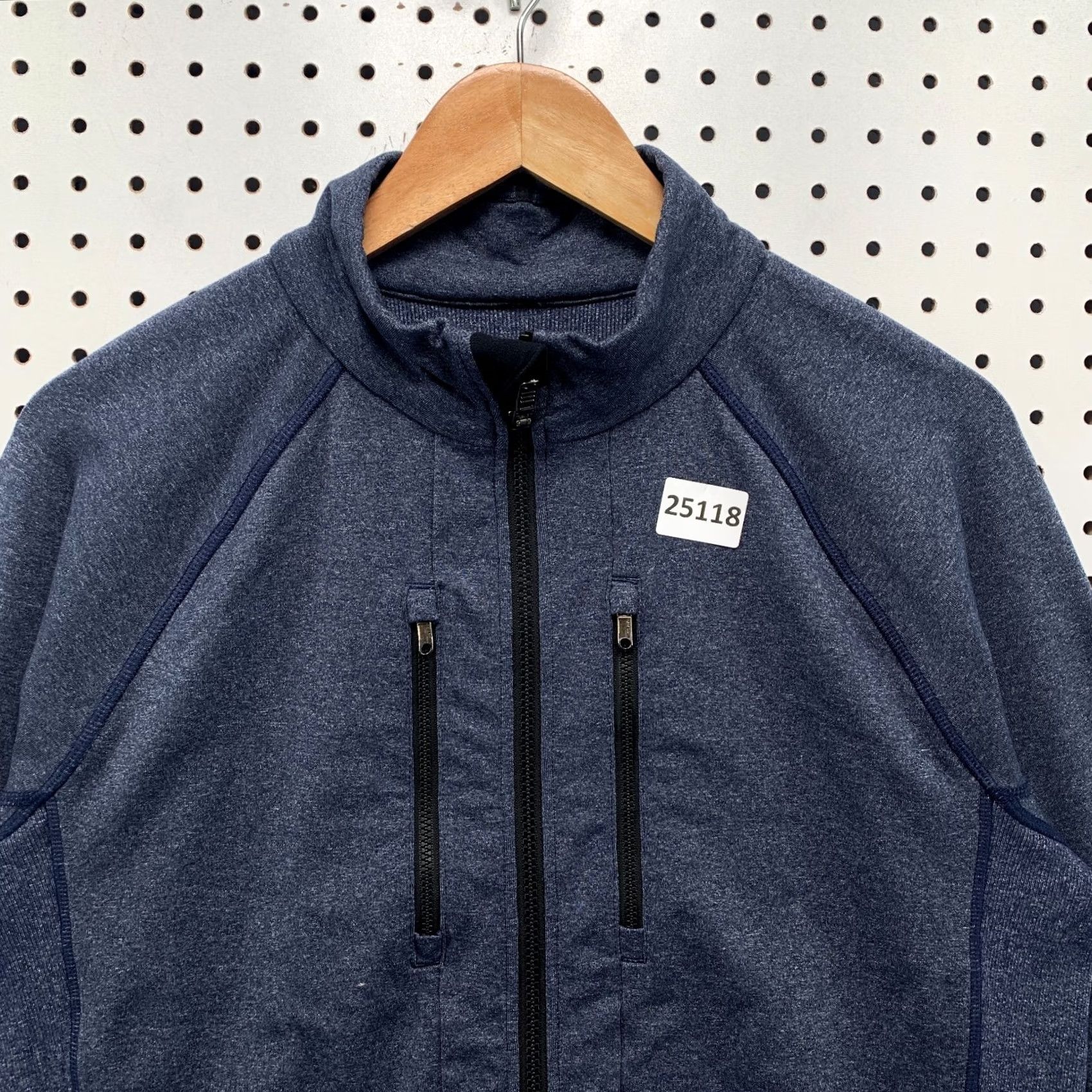 Lululemon LULULEMON Shift Jacket Mens M Blue Full Zip Chest Pockets Casual Travel Jacket Size US M / EU 48-50 / 2 - 3 Thumbnail