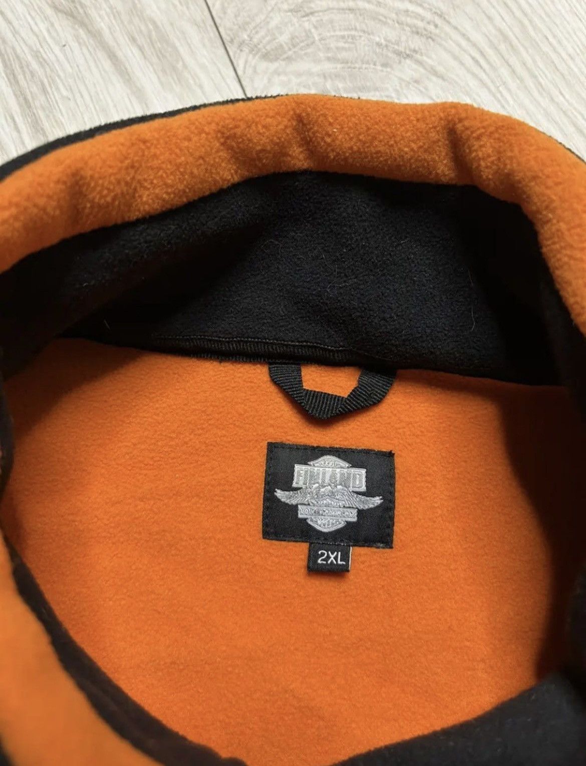 Harley Davidson Vintage Harley Davidson Motorcycle Moto Racing Jacket Y2K Size US XXL / EU 58 / 5 - 5 Thumbnail