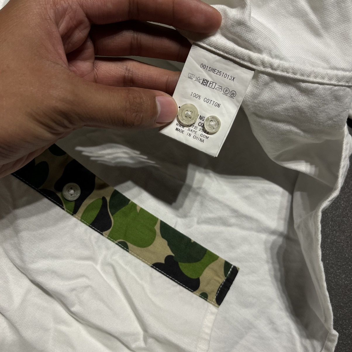 Bape A Bathing Ape Button Up Longsleeve Size US L / EU 52-54 / 3 - 4 Thumbnail