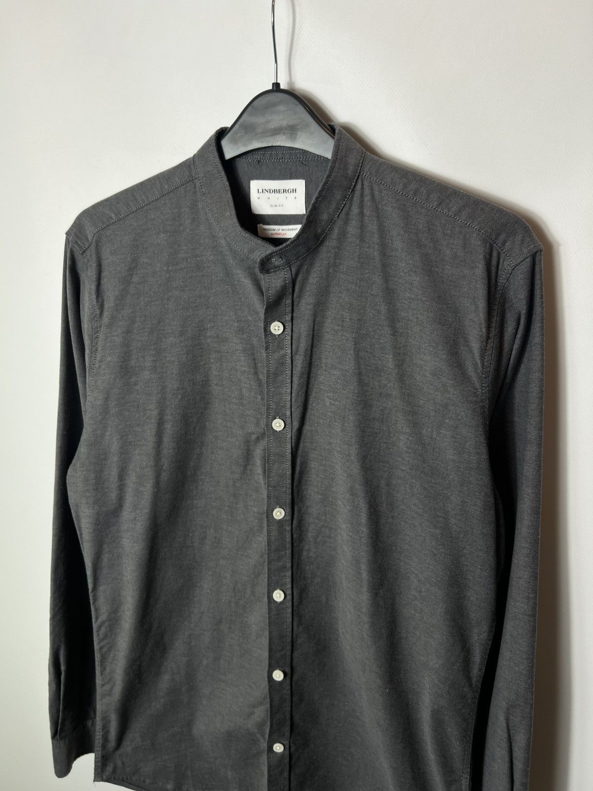 Lindbergh Vintage luxury designer Lindbergh Gray Button Up Shirt Sz M Size US M / EU 48-50 / 2 - 3 Thumbnail