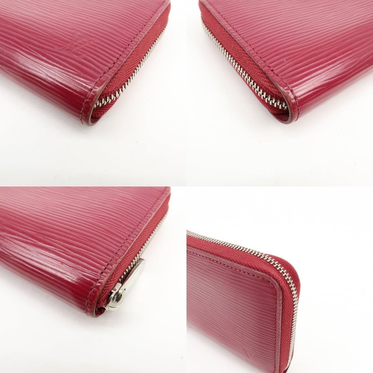 Louis Vuitton Louis Vuitton Epi Zippy Coin Purse Leather Coin Purse Red Size ONE SIZE - 4 Thumbnail