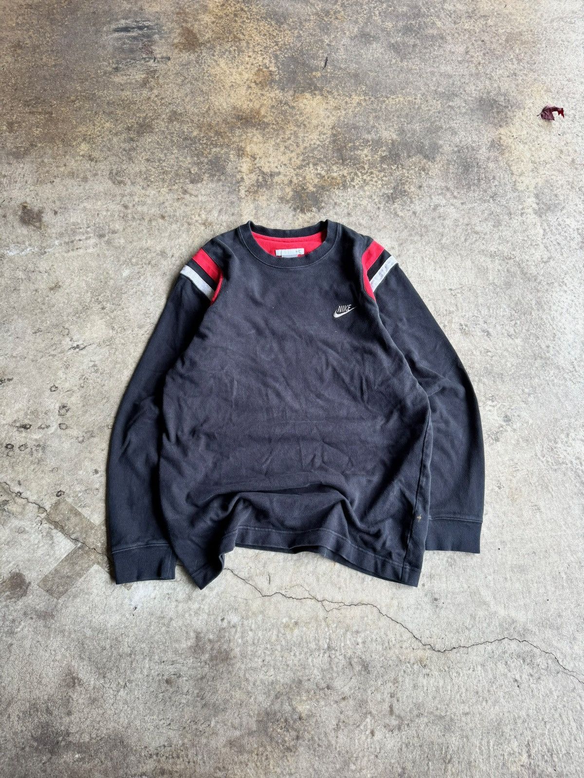 Nike × Vintage Sick Super rare Vintage Streetwear y2k Nike Sweater Size US M / EU 48-50 / 2 - 1 Thumbnail