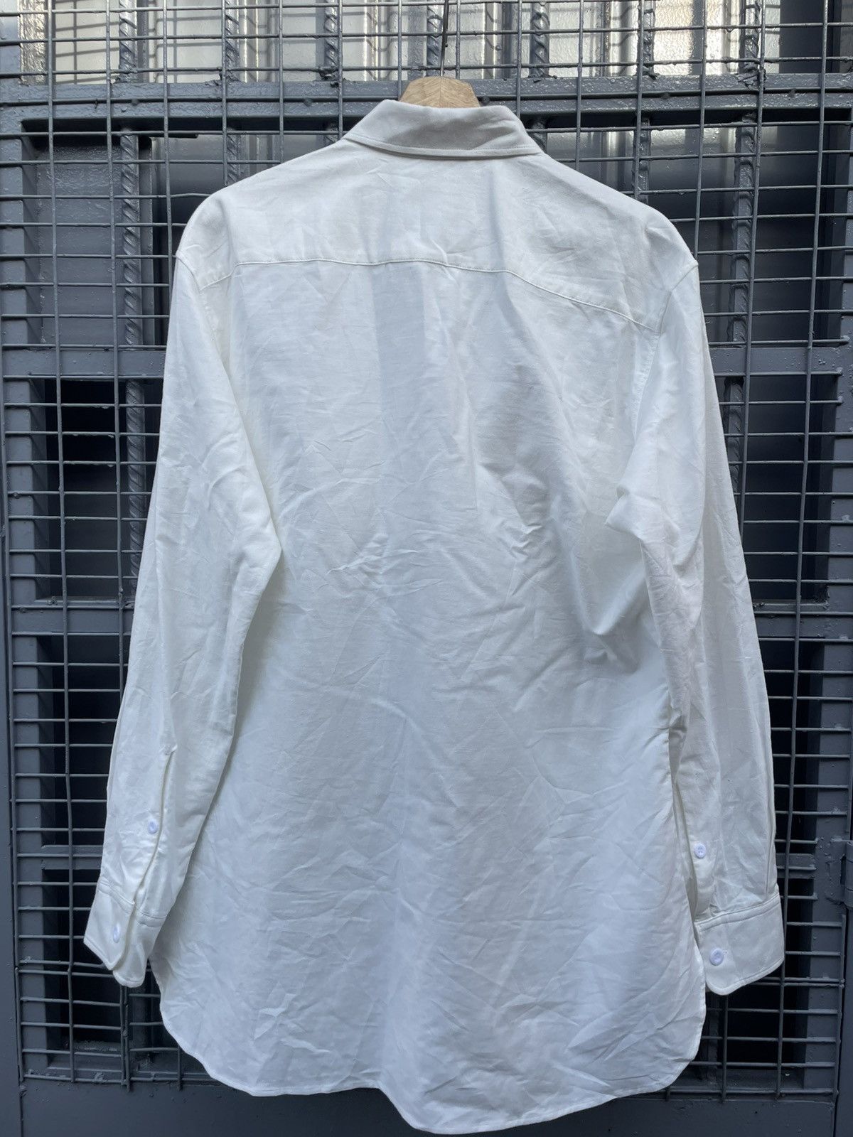 Yohji Yamamoto Power Of The White Yohji Yamamoto | 2024 A/W Shirt Size US XL / EU 56 / 4 - 3 Thumbnail