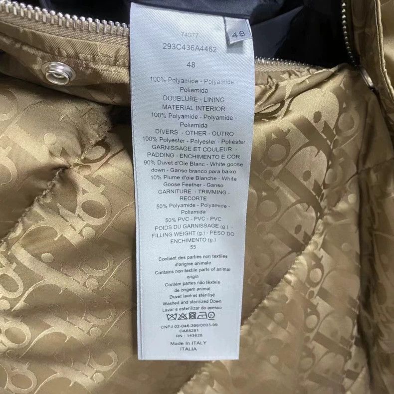 Dior Dior The latest brown thin full-print pattern logo down jac Size US M / EU 48-50 / 2 - 8 Thumbnail