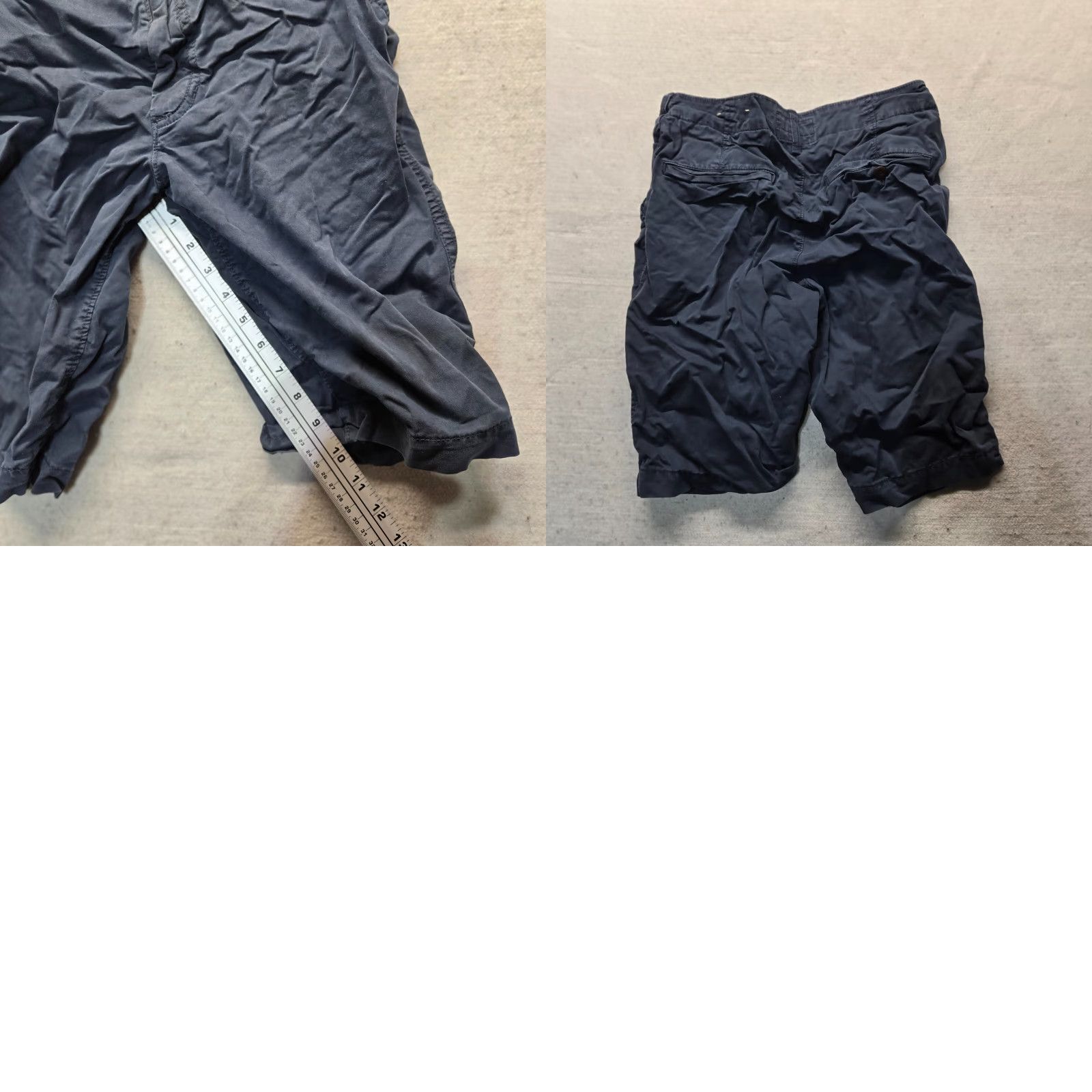 American Eagle Outfitters American Eagle Outfitters Chino Shorts Solid Blue Next Level Flex Longer Length Men's 26 Blue Regular Pockets Logo 90s? Size US 26 / EU 42 - 8 Thumbnail
