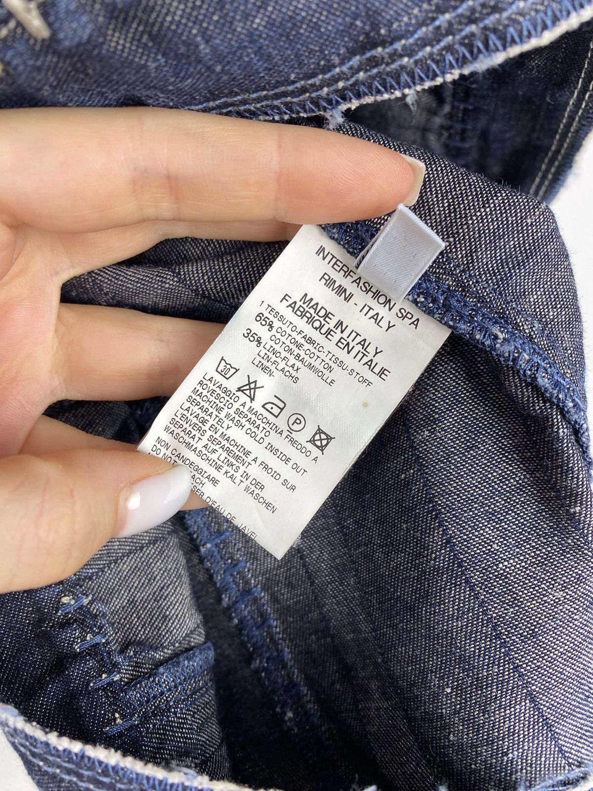 Marithe + Francois Girbaud Marithe Francois Girbaud vintage ladies light denim jacket Size M / US 6-8 / IT 42-44 - 10 Thumbnail