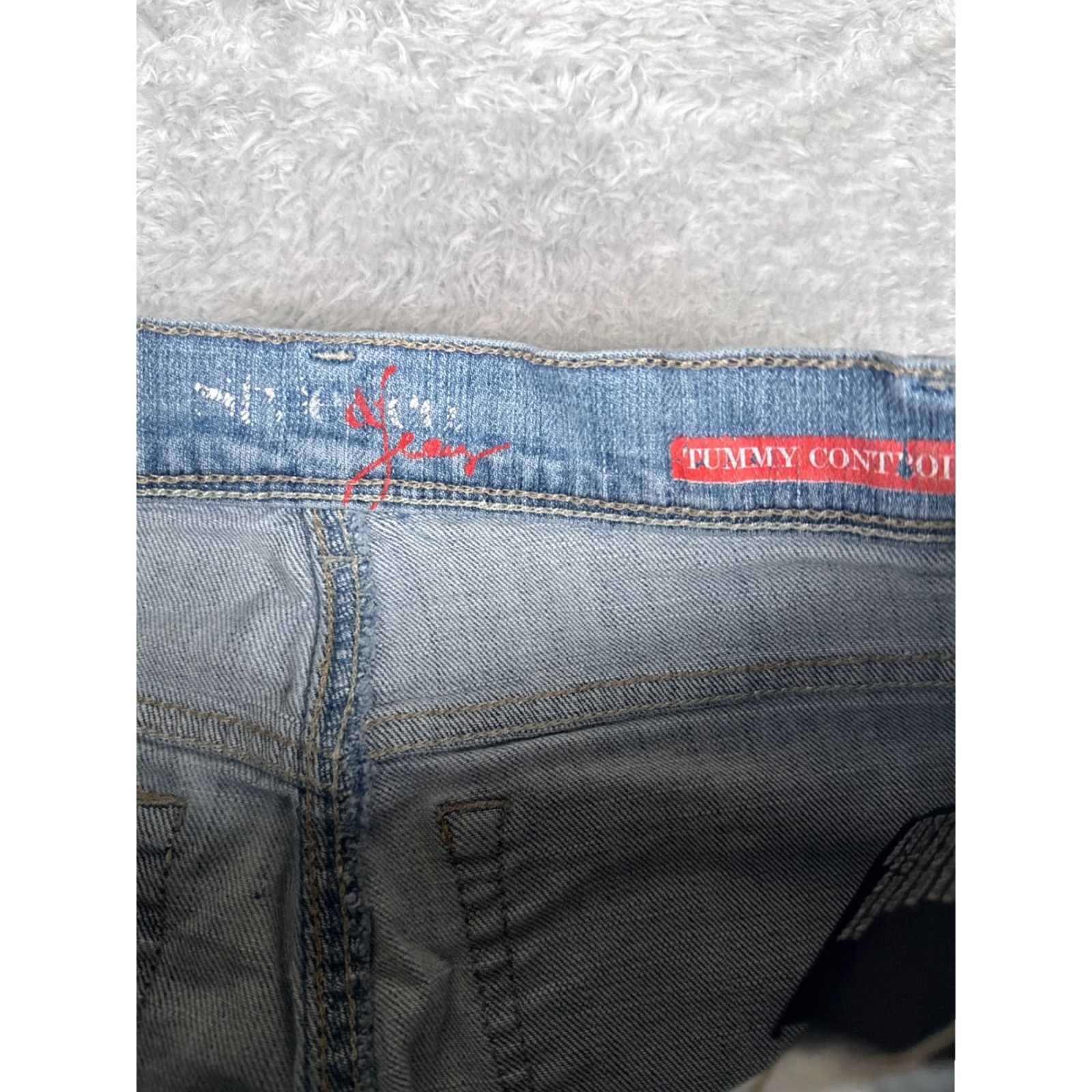 Vintage Style&co. Jeans Women Flared Jeans 6 Light Blue Denim Mid Rise 25x29 Blue, 5-Pocket, 29 Inseam, Regular, Cotton, Size 6, Jeans, Women, Style&Co. Size 28" / US 6 / IT 42 - 6 Thumbnail