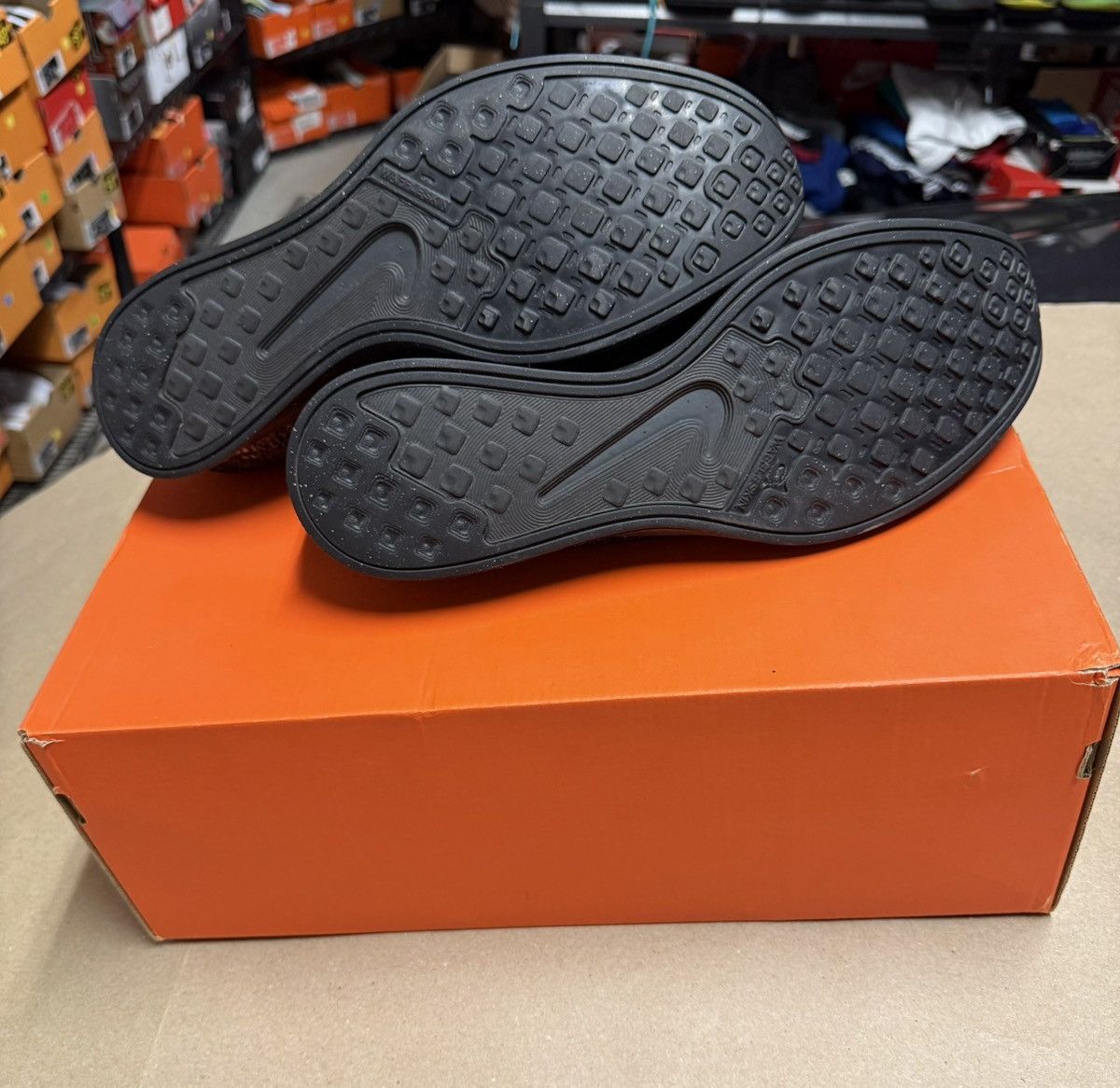 Nike Nike Flyknit Racer Triple Black men’s sz 14 Running shoes! Size US 14 / EU 47 - 5 Thumbnail