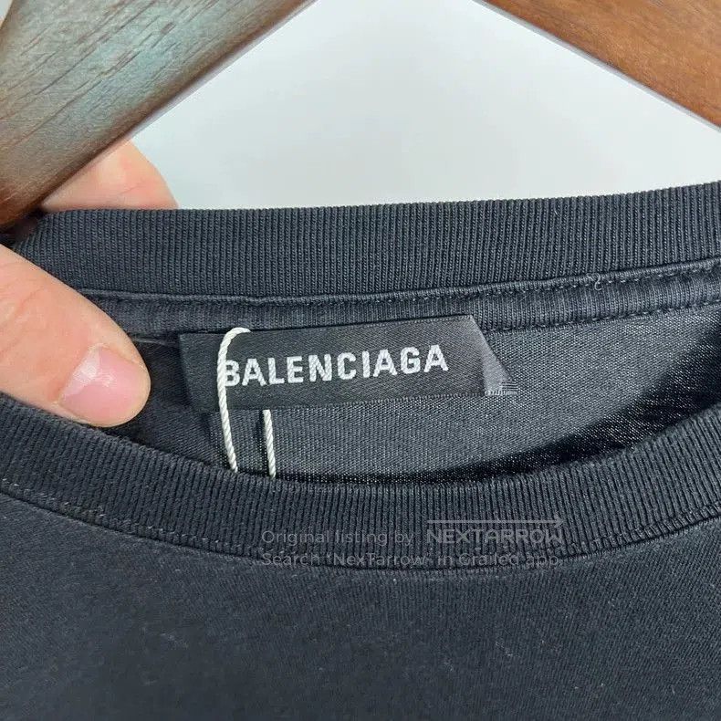 Balenciaga Balenciaga Double B Short Sleeve Tee. Size US XS / EU 42 / 0 - 3 Thumbnail