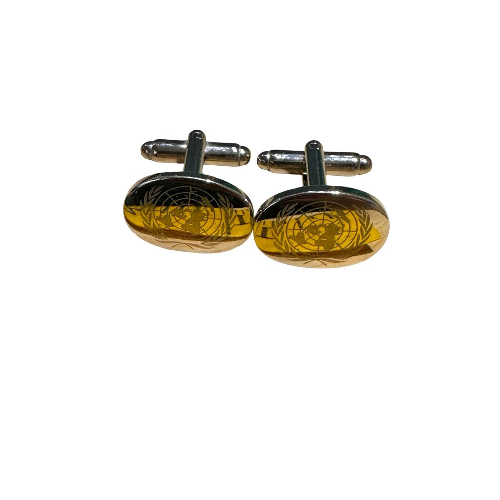 Vintage Vintage United Nations Silver Cuff Links Size ONE SIZE - 4 Thumbnail