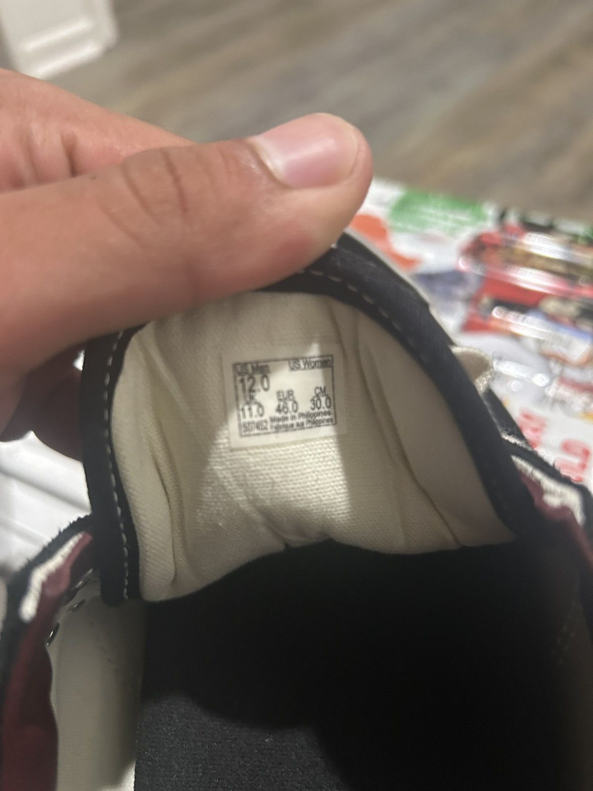Satoshi Nakamoto × Vans Vans OTW Old Skool 36 Pearlized Black Size US 12 / EU 45 - 7 Thumbnail