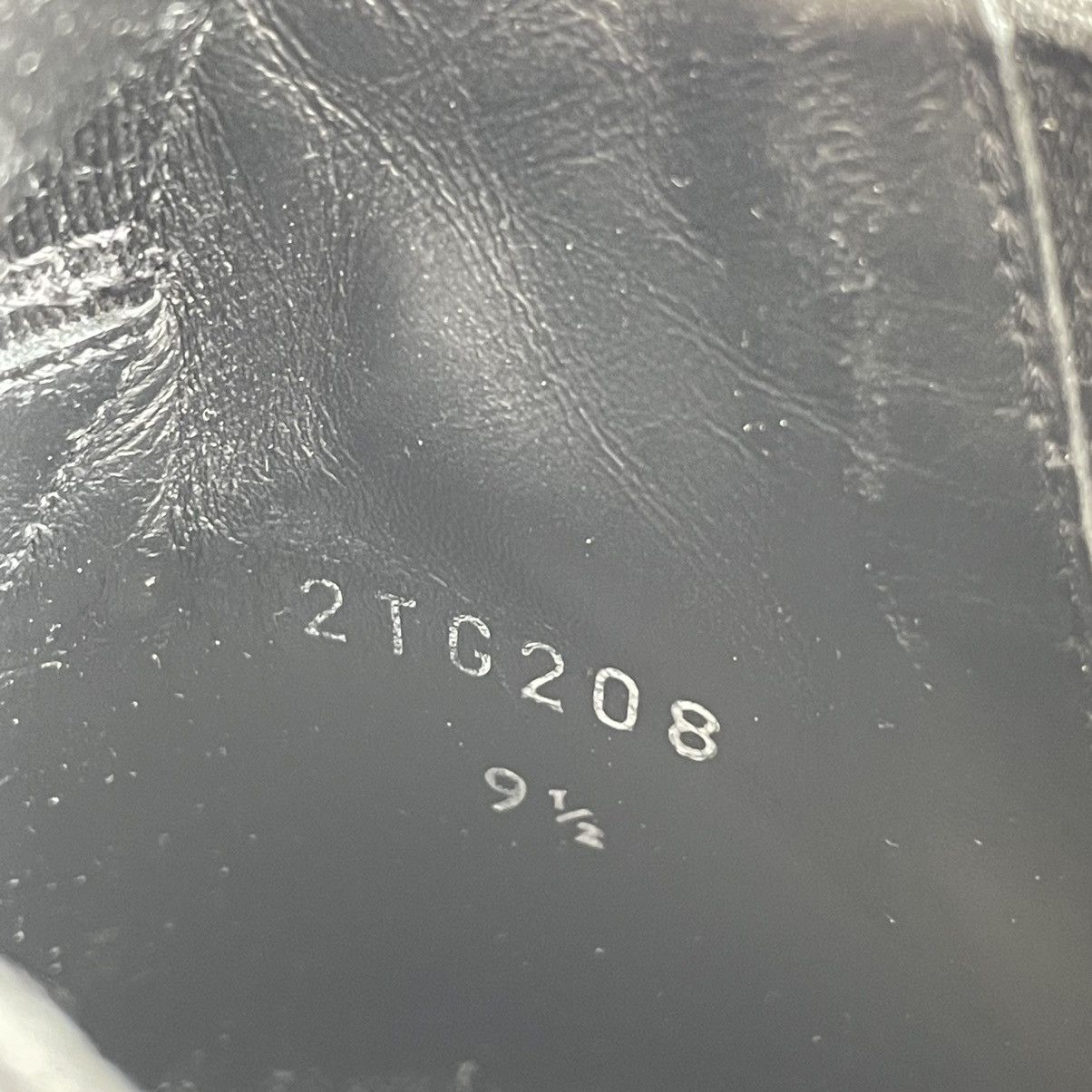 Prada Black Leather ‘Square Toe Boots’ Size US 10.5 / EU 43-44 - 11 Thumbnail