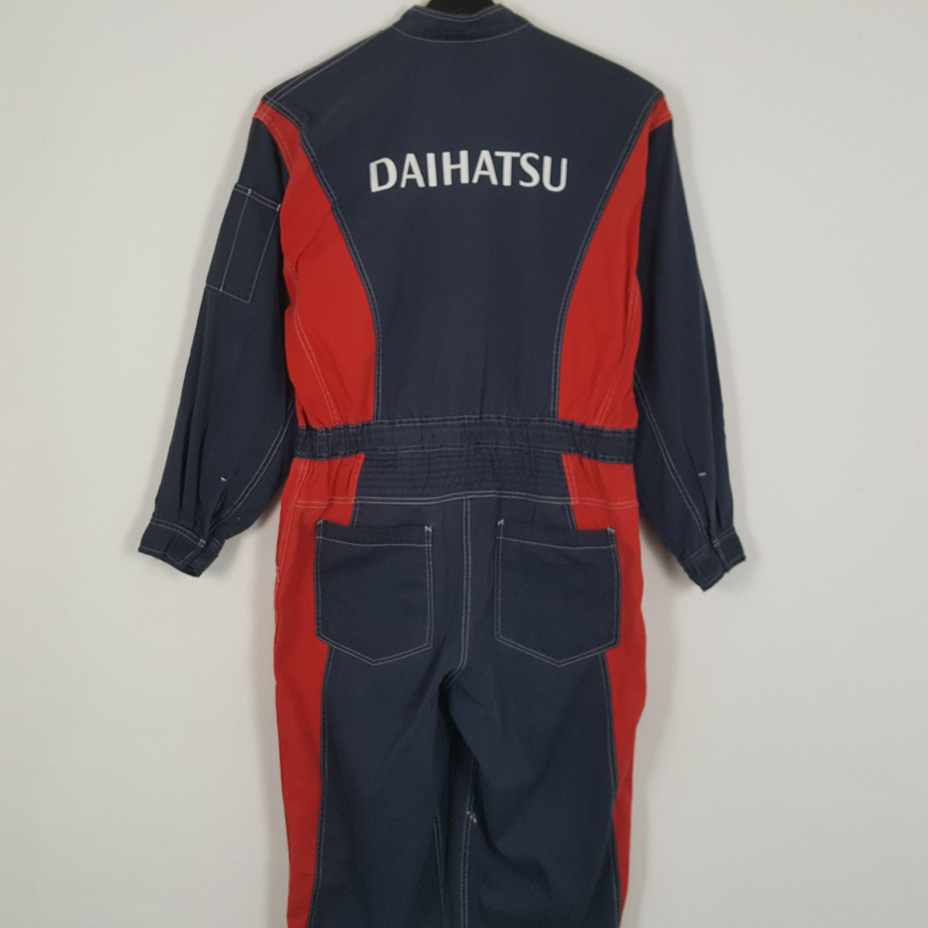 Vintage DAIHATSU Japanese Motorsports Workwear Coverall Jacket Size US XL / EU 56 / 4 - 2 Thumbnail