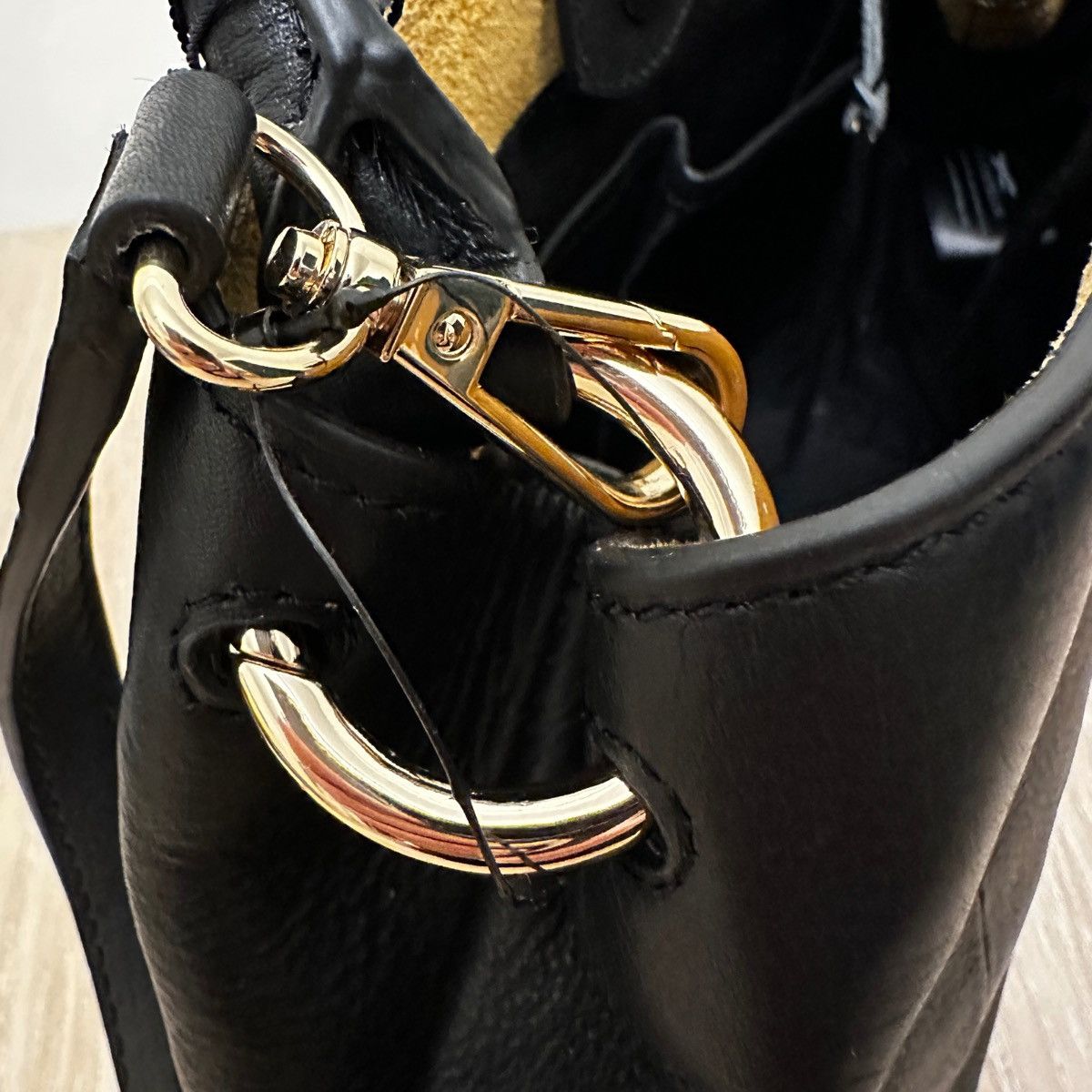 Other Paul Costelloe Black Genuine Leather Bag Size ONE SIZE - 7 Thumbnail