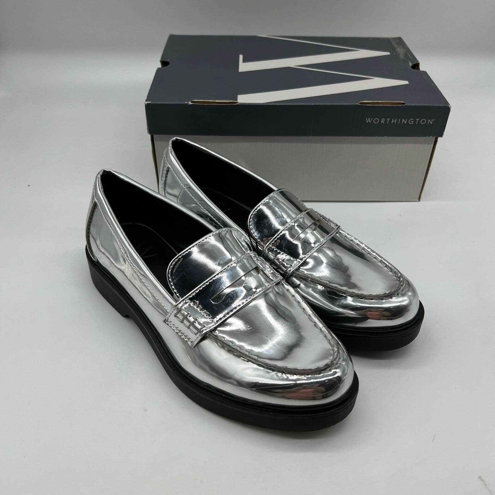 Other Worthington Ellen Womens Round Closed Toe Loafers Size US 8 / IT 38 - 1 Thumbnail