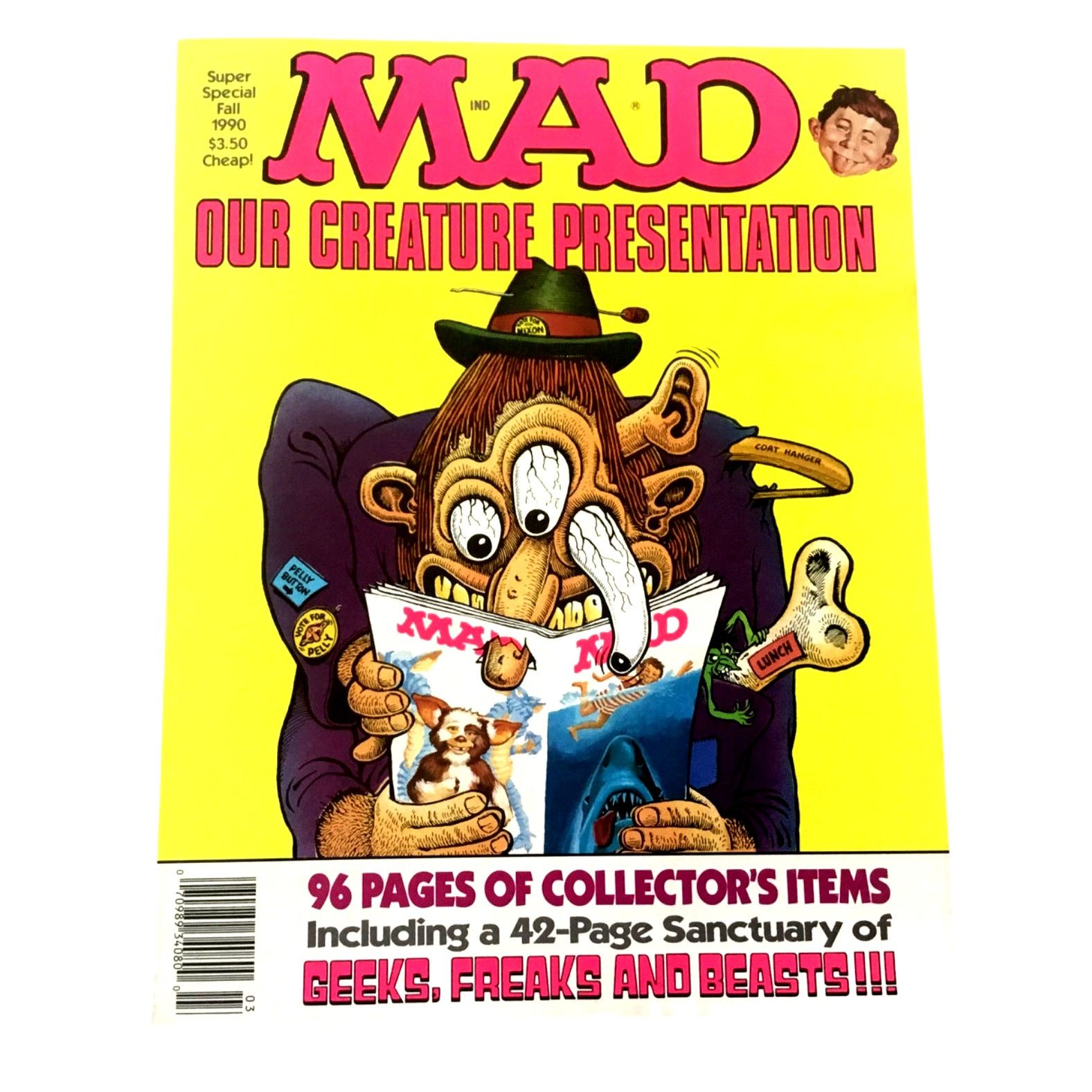 Other Mad Magazine Vintage Super Special Fall 1990 Creatures Size ONE SIZE - 1 Thumbnail