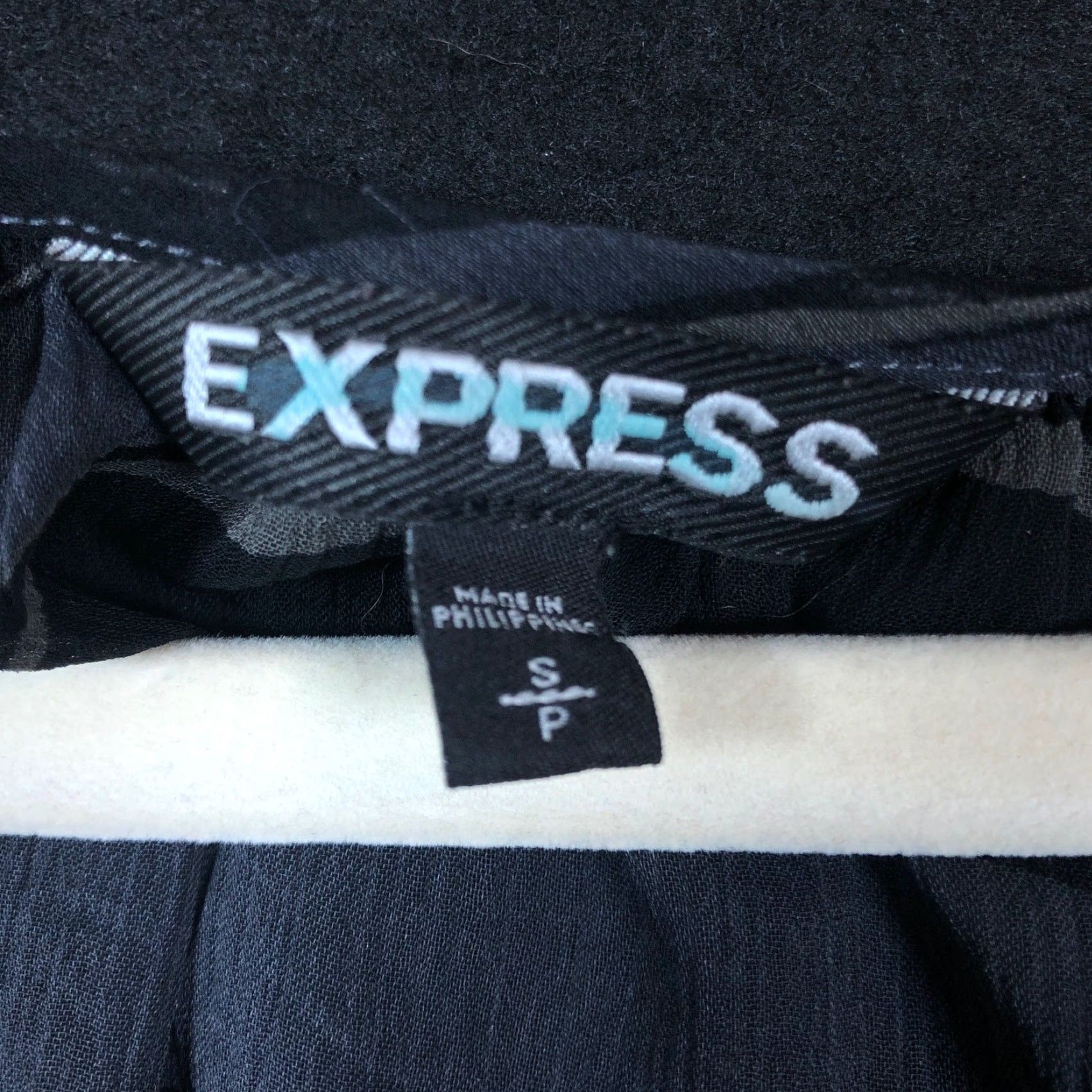 Express Express Womens Blouse Zebra Print Black White Sheer 3/4 Sleeve Small Size S / US 4 / IT 40 - 6 Thumbnail