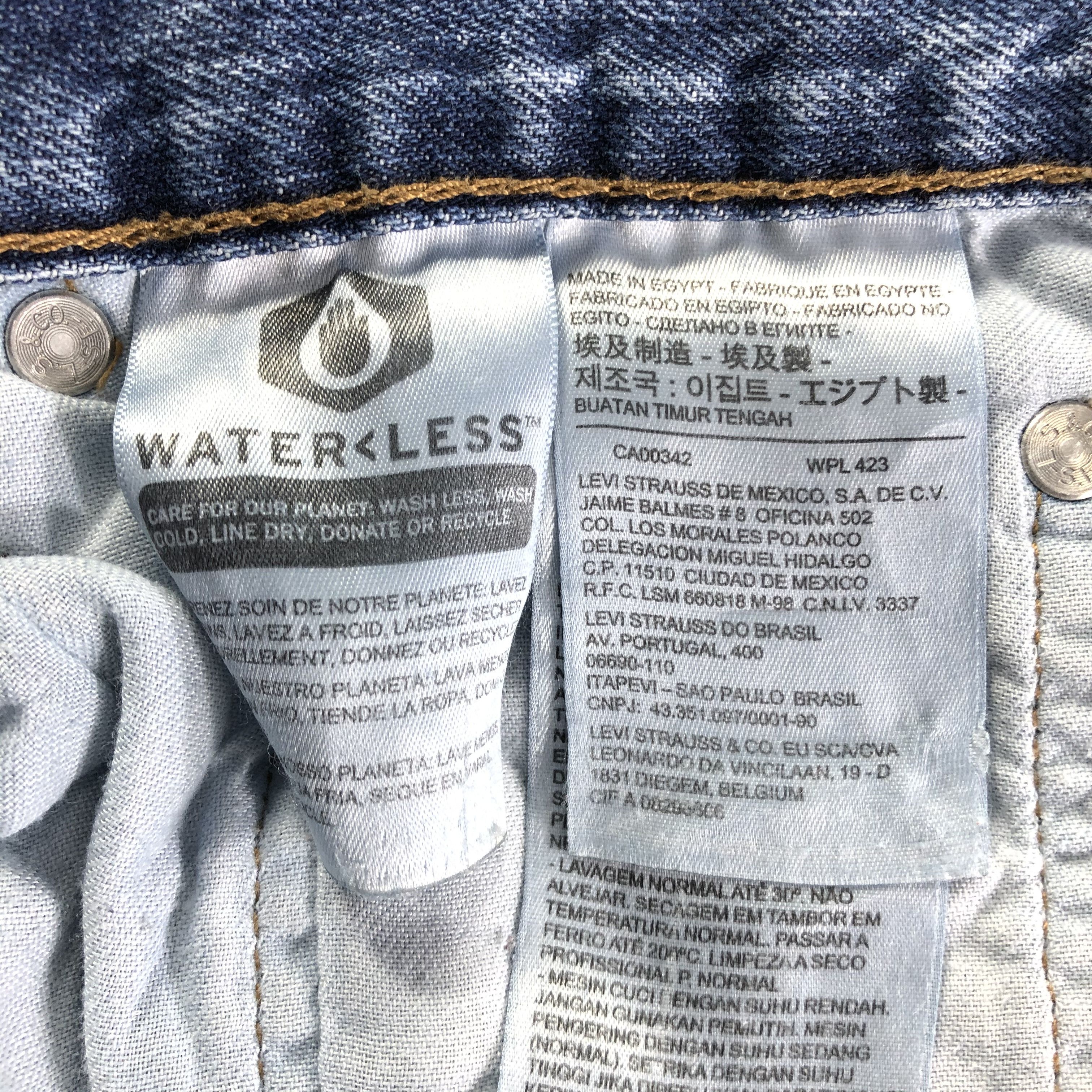 Levi's × Vintage Vintage Blue Wash Levis 569 Jeans-JM3456 Size US 37 - 13 Thumbnail