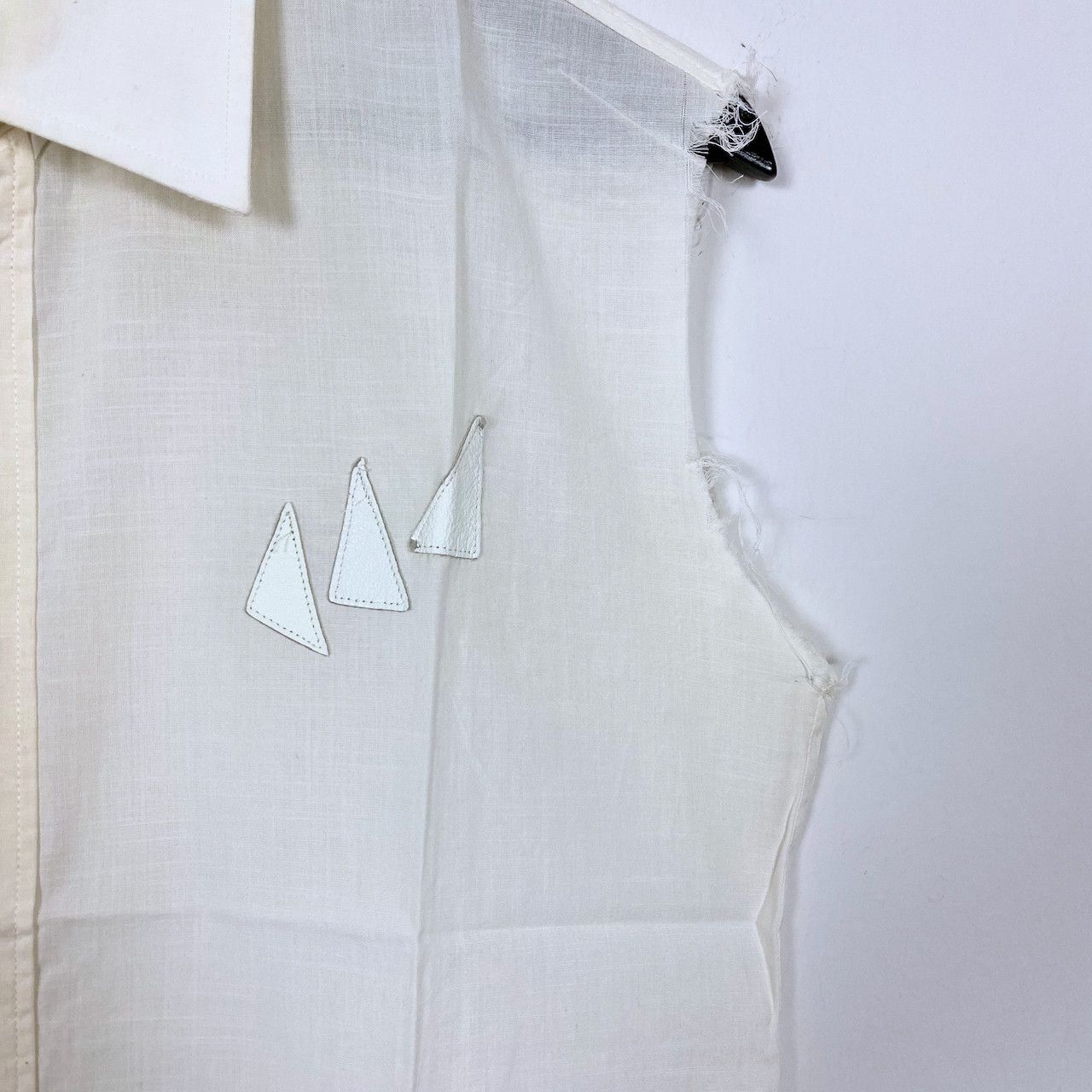 Raf Simons RAF SIMONS SS2005 SLEEVELESS SHIRT Size US S / EU 44-46 / 1 - 4 Thumbnail