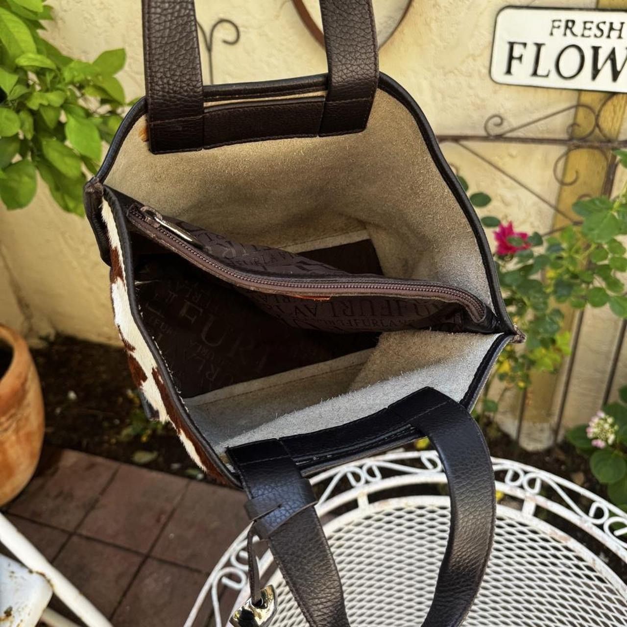 Furla Furla Mini Cow Hide & Leather Tote Size ONE SIZE - 6 Thumbnail