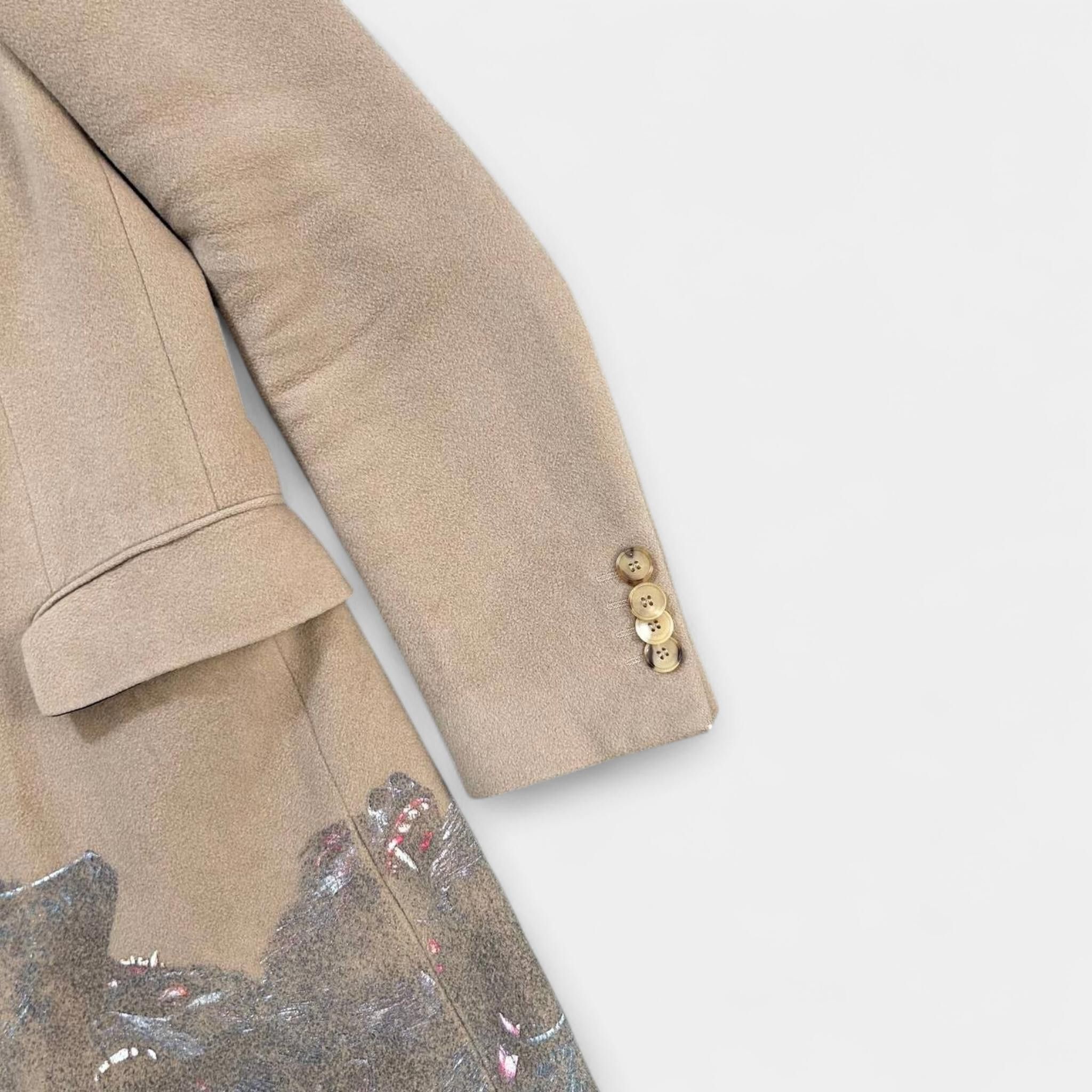 Givenchy Givenchy FW16 Screaming Monkeys Woven Coat Size US M / EU 48-50 / 2 - 4 Thumbnail