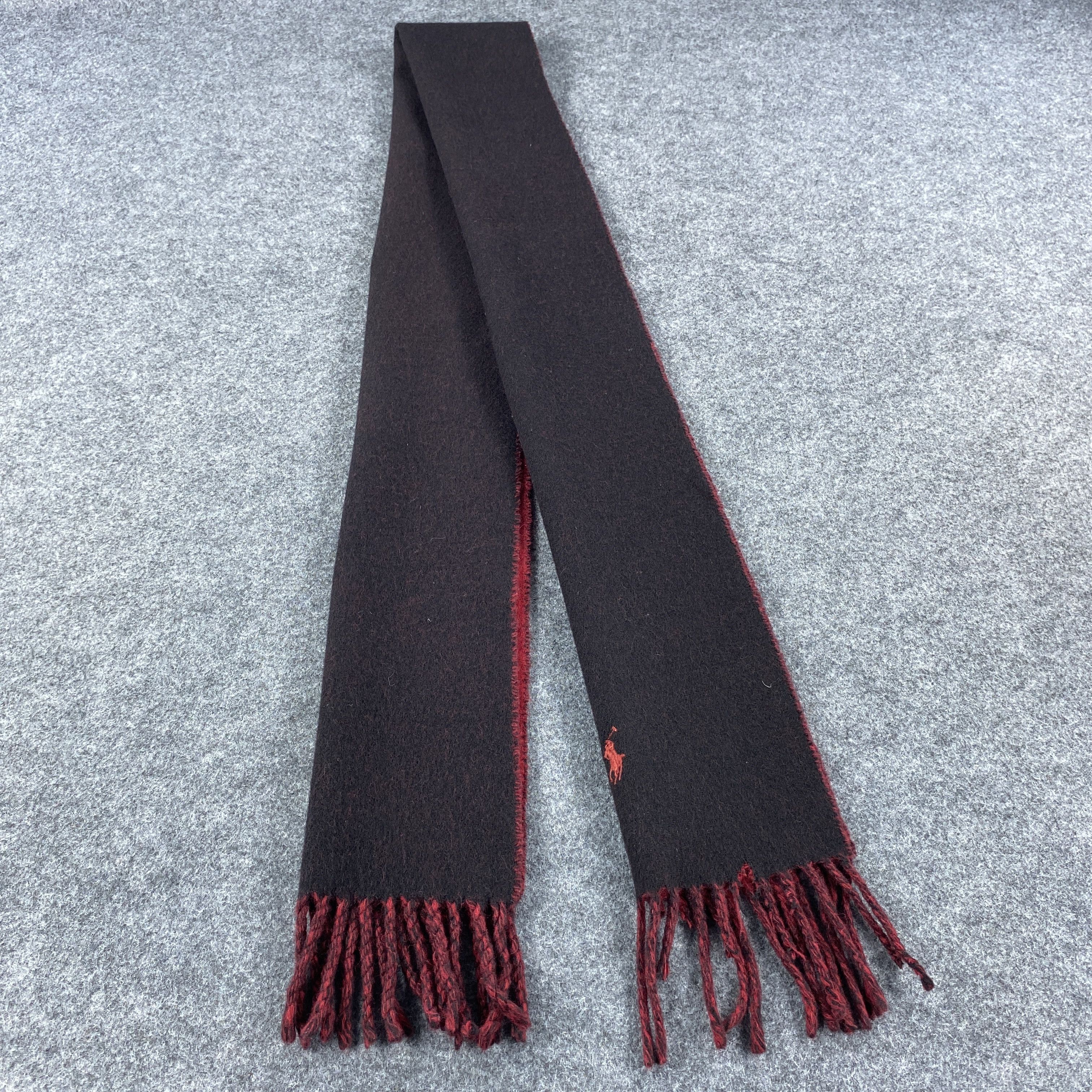 Polo Ralph Lauren × Vintage GF10516 Polo Ralph Lauren Scarf Neck Wear Muffler Nova Check Size ONE SIZE - 1 Thumbnail