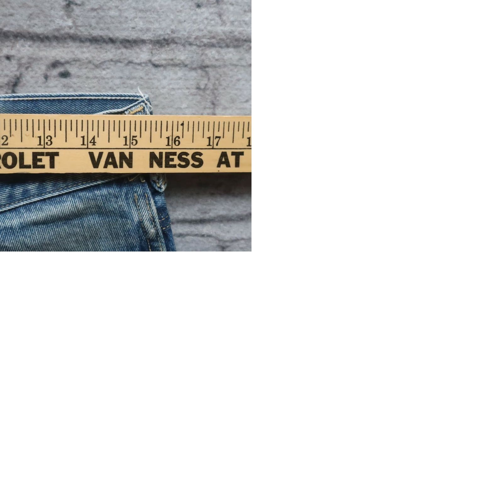 Vintage Vintage Big Yank Jeans Union Made Denim Jeans 30x29 Medium Wash Men Bootscut XX Vintage 60s Mens Size US 30 / EU 46 - 9 Thumbnail