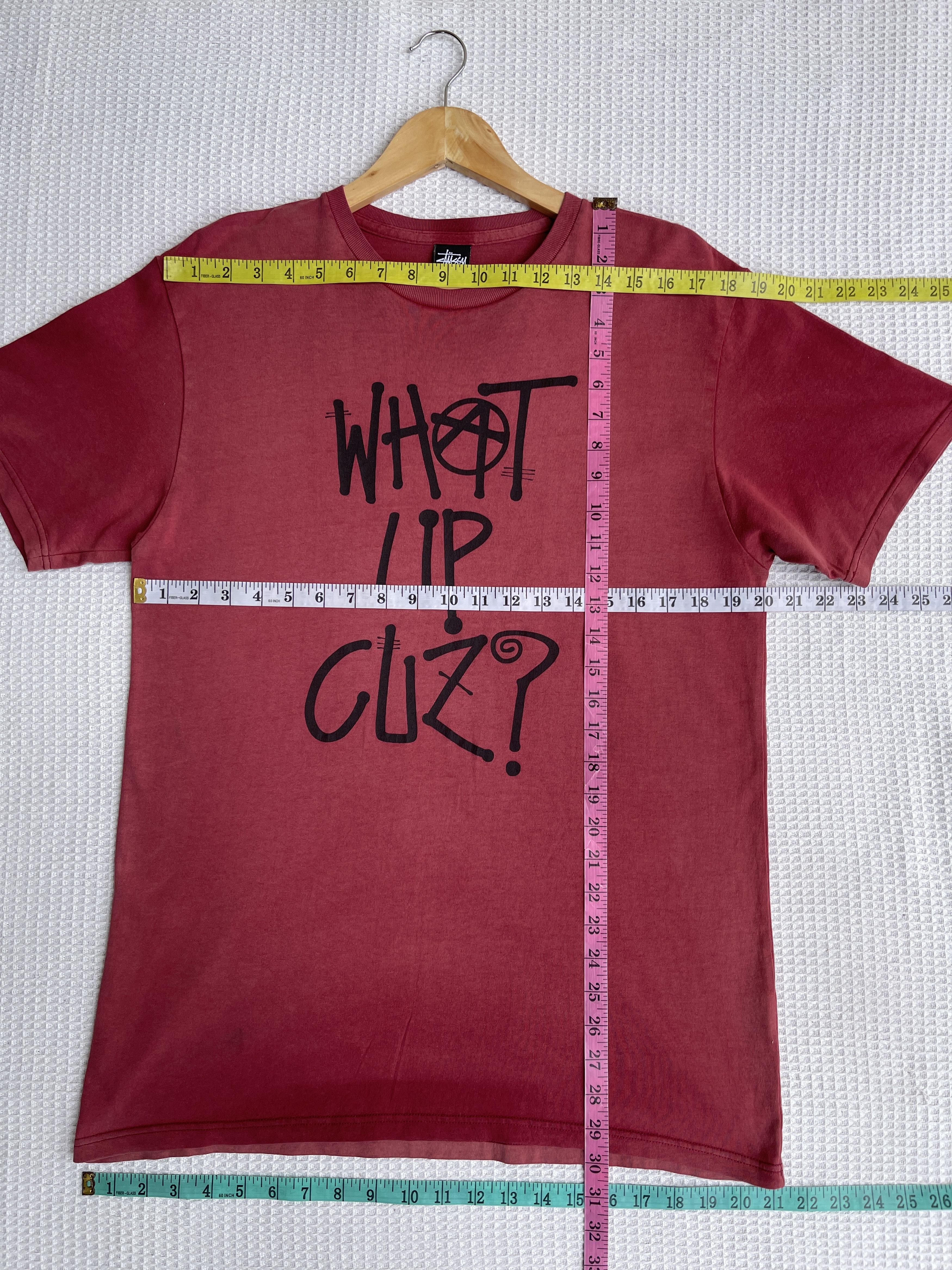 Stussy Rare🔥Vintage Stussy Sun Faded Thrashed Tee Size US M / EU 48-50 / 2 - 12 Thumbnail