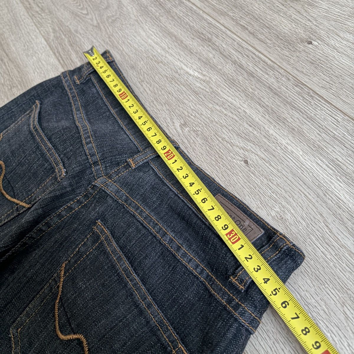 Vintage Vintage denim jeans boot cut low waisted Size 25" / US 0 / IT 36 - 4 Thumbnail