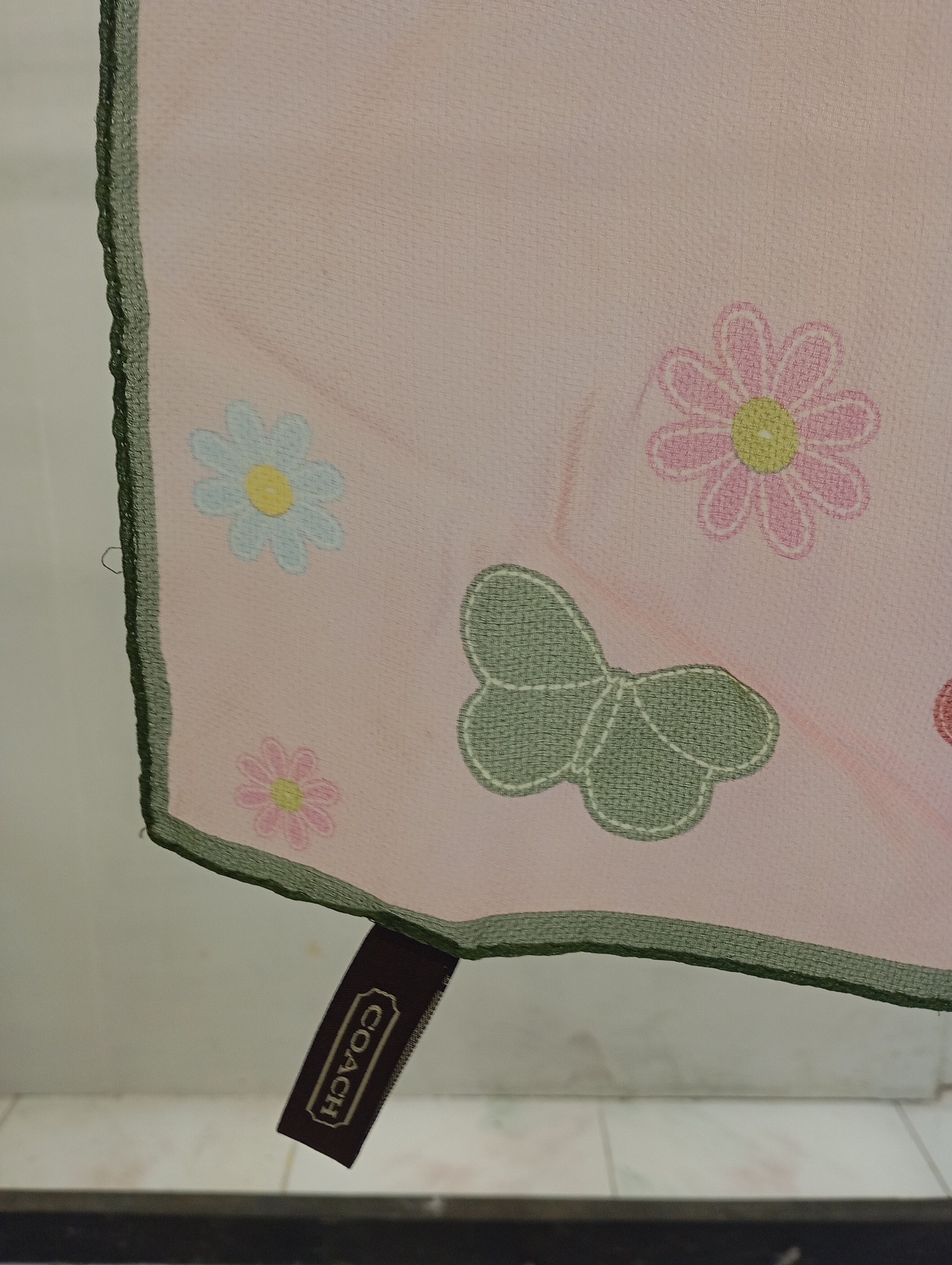 Coach Coach silk Handkerchief Pocketsquare Size ONE SIZE - 4 Thumbnail