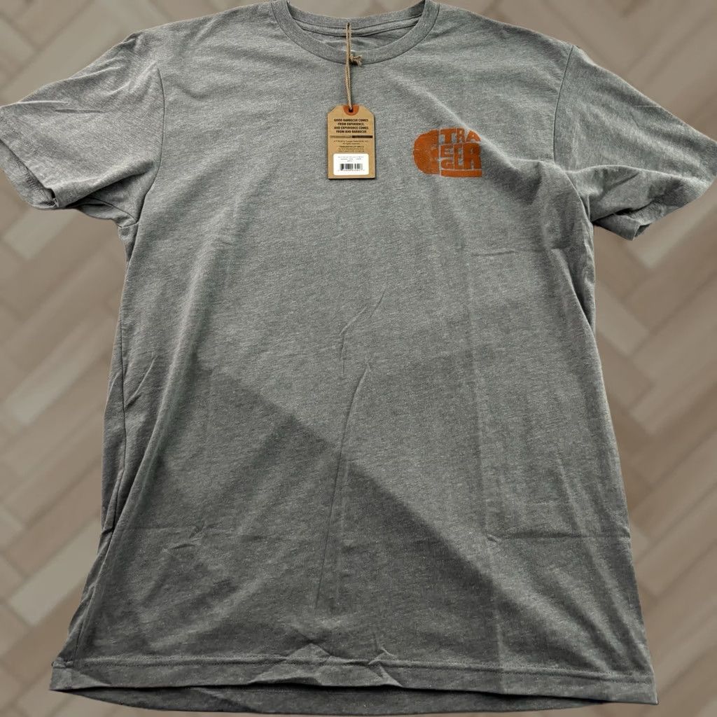 Vintage Traeger Grills Short Sleeve T Shirt Mens Large Gray Size US L / EU 52-54 / 3 - 1 Thumbnail