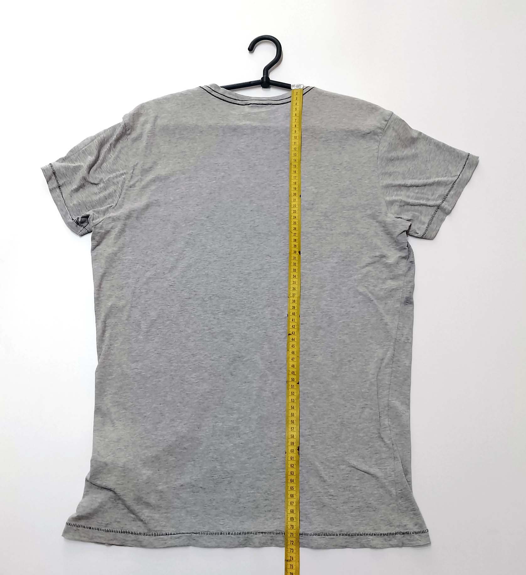 Diesel Diesel Gray Big Logo T-Shirt Men's Size M – Streetwear Look Size US M / EU 48-50 / 2 - 7 Thumbnail