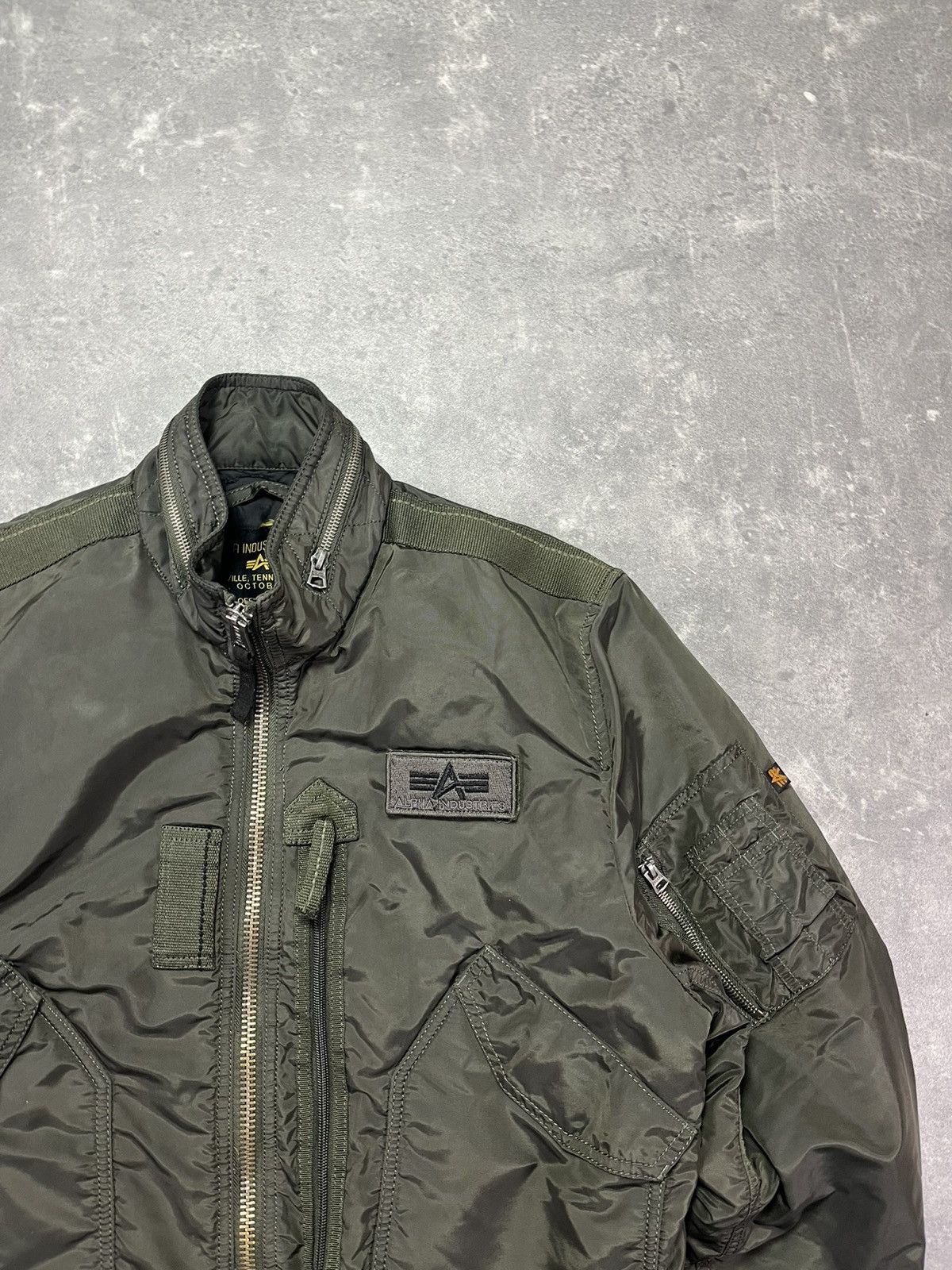 Alpha Industries Alpha Industries Engine Multipocket Rare Bomber Jacket L Size US L / EU 52-54 / 3 - 6 Thumbnail