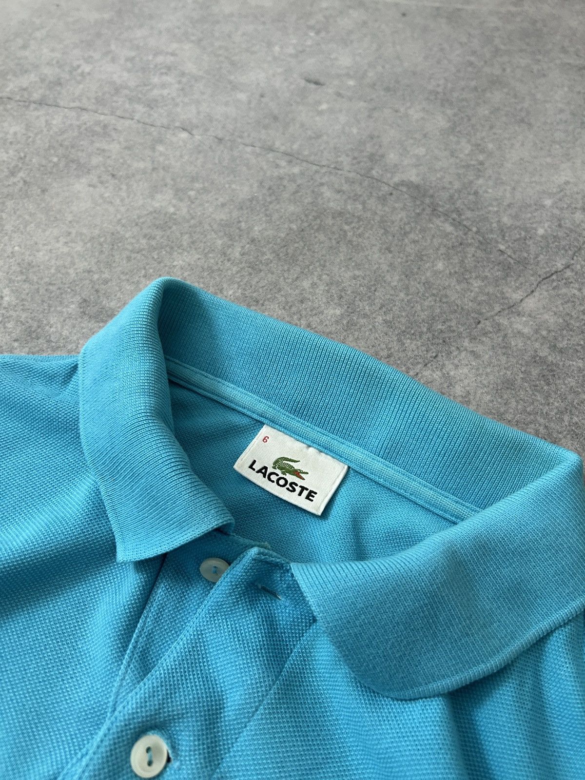 Lacoste × Vintage Vintage Lacoste blue mens polos classic old money style💸 Size US M / EU 48-50 / 2 - 4 Thumbnail