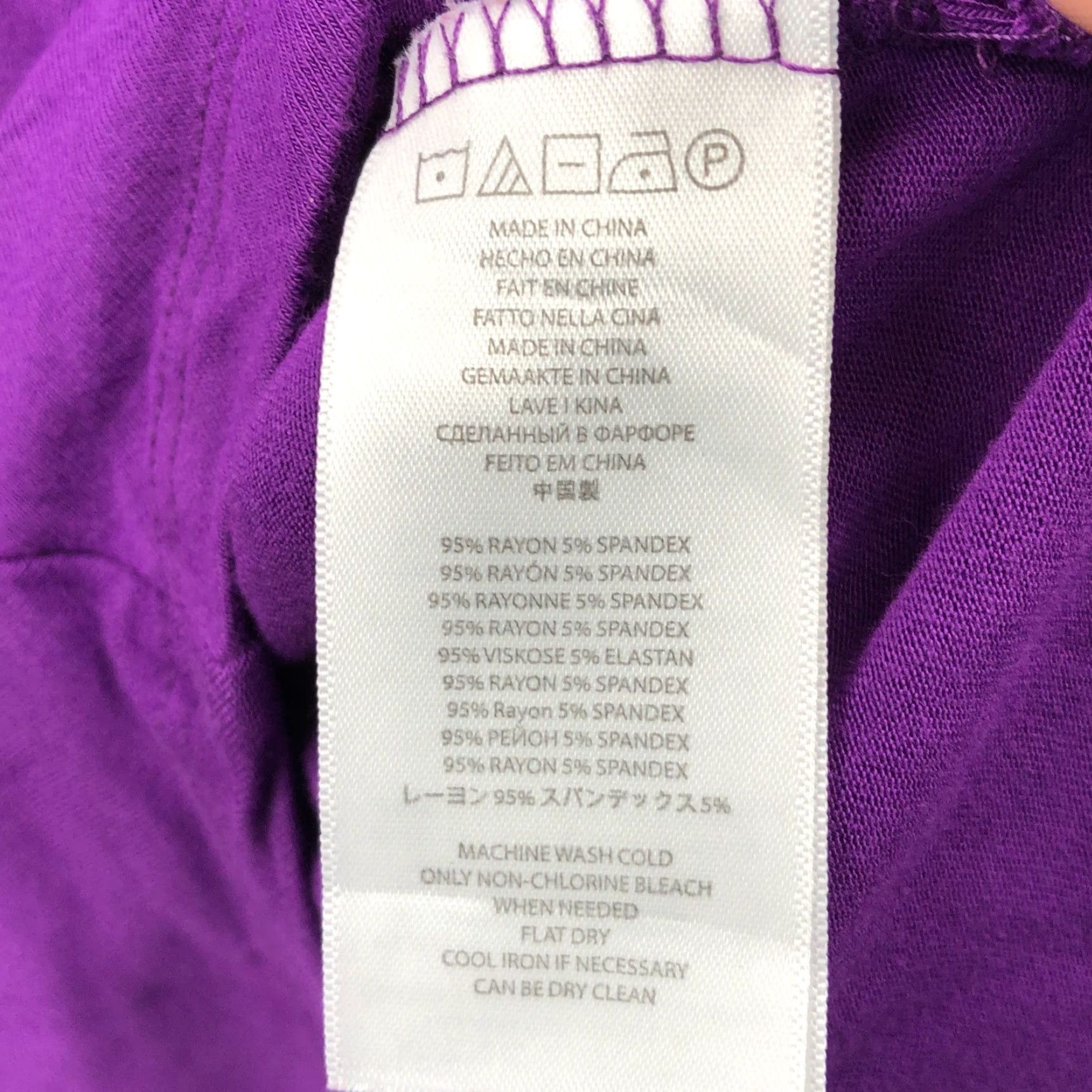 Michael Kors Michael Kors Purple Shift Dress Womens Small Sleeveless Ruched V Neck Pullover Casual Size S / US 4 / IT 40 - 4 Thumbnail