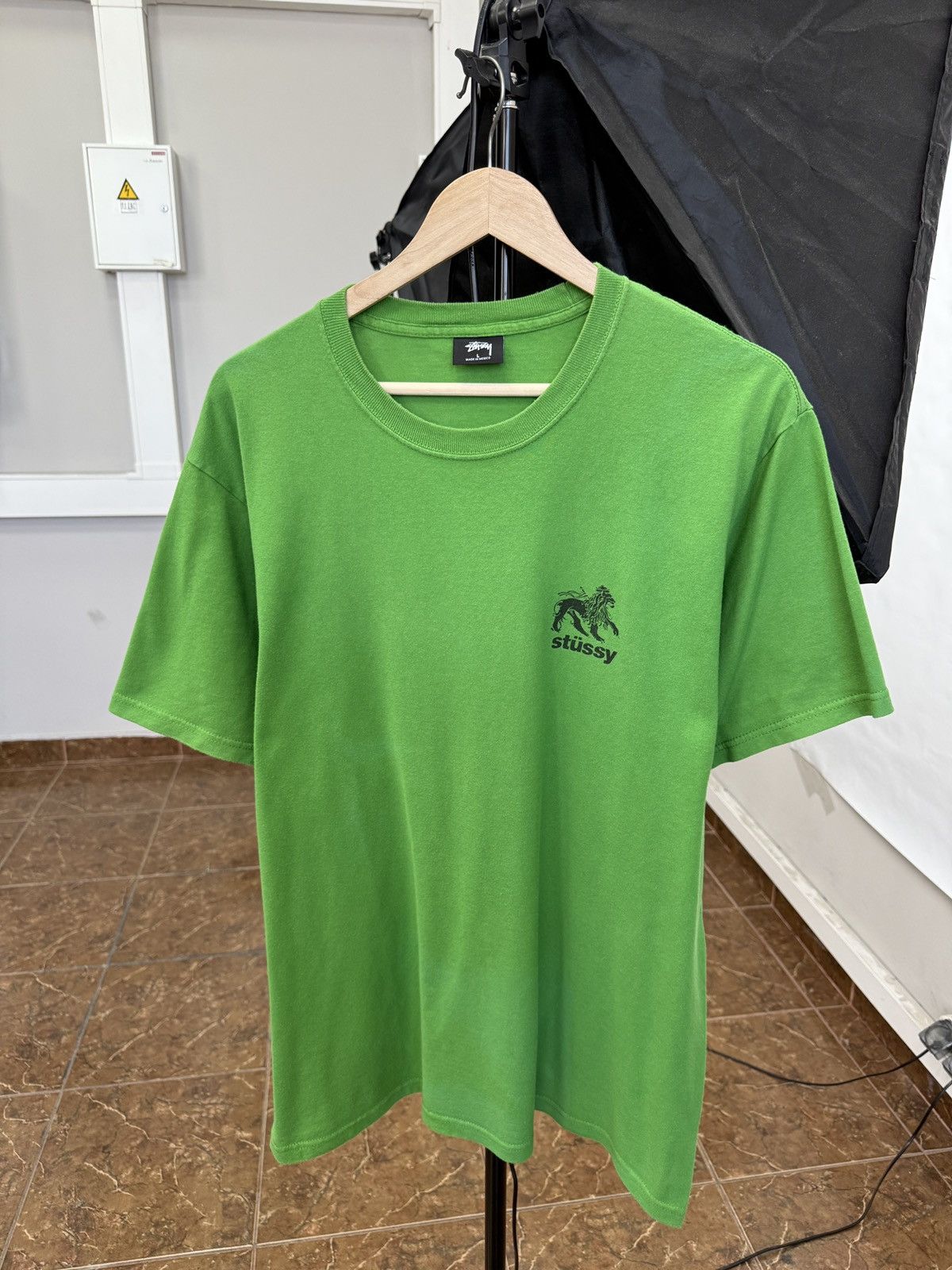 Stussy 🇺🇸 Y2K Stussy Rasta Lion T-Shirt Skatewear Rare Retro Hype Size US L / EU 52-54 / 3 - 2 Thumbnail