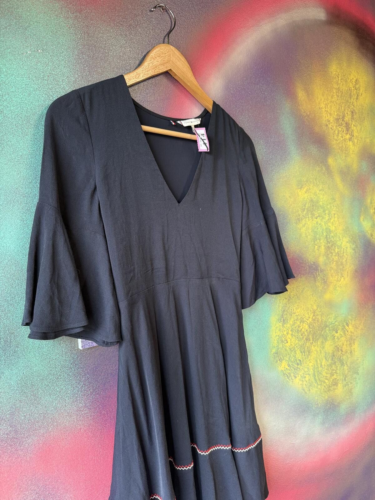 Other Tommy Hilfiger black scalloped dress size 2 uk size 10 Size M / US 6-8 / IT 42-44 - 3 Thumbnail