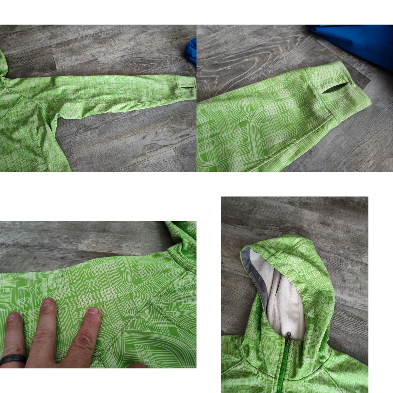 Patagonia Patagonia Slopestyle Hoodie Jacket Worn Wear 29843 Green Women's Size L Size L / US 10 / IT 46 - 8 Thumbnail