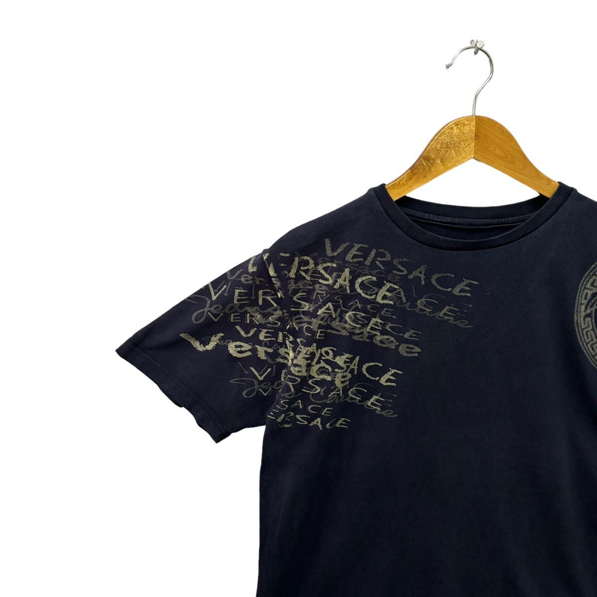 Versace × Versace Jeans Couture Versace Jeans Coutere Big Logo Medussa Tshirt Size US M / EU 48-50 / 2 - 5 Thumbnail